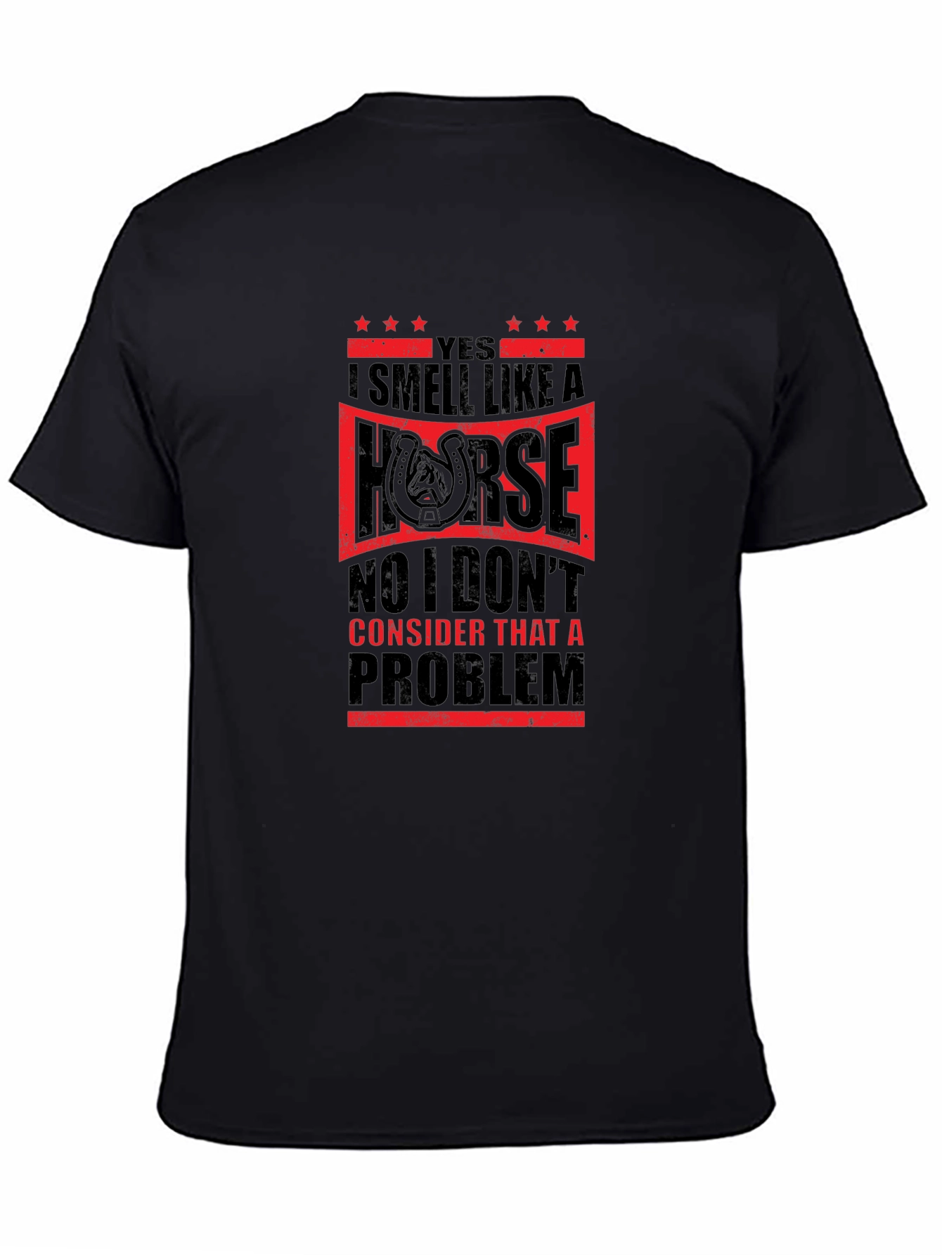I Smell Like A Horse Mens T-Shirt