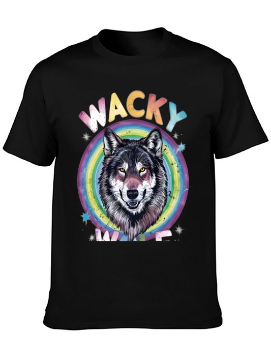 Wacky Wolf Graphic T-Shirt
