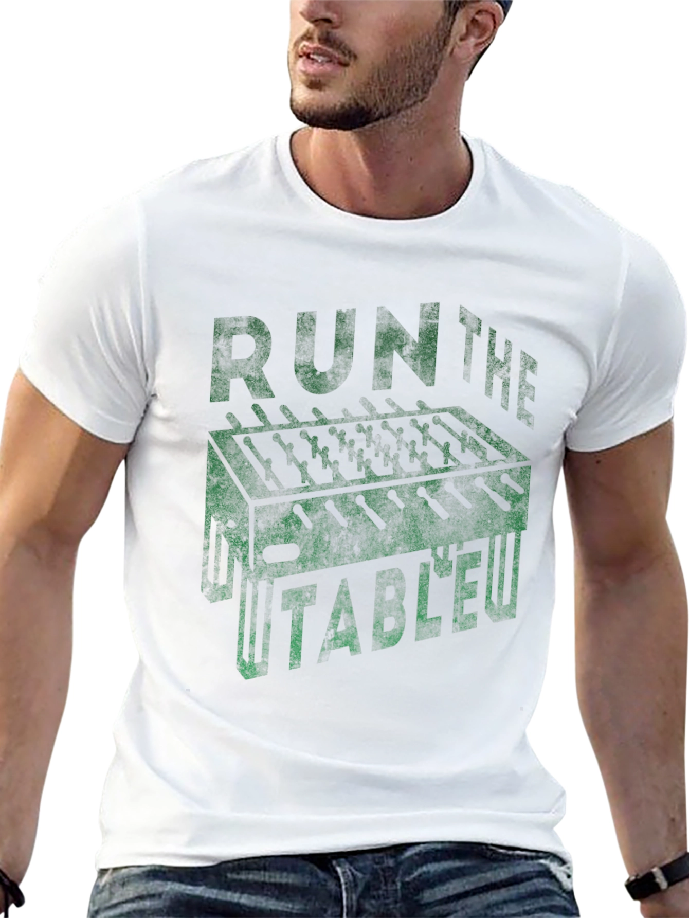 Run The Table Foosball Graphic Tee