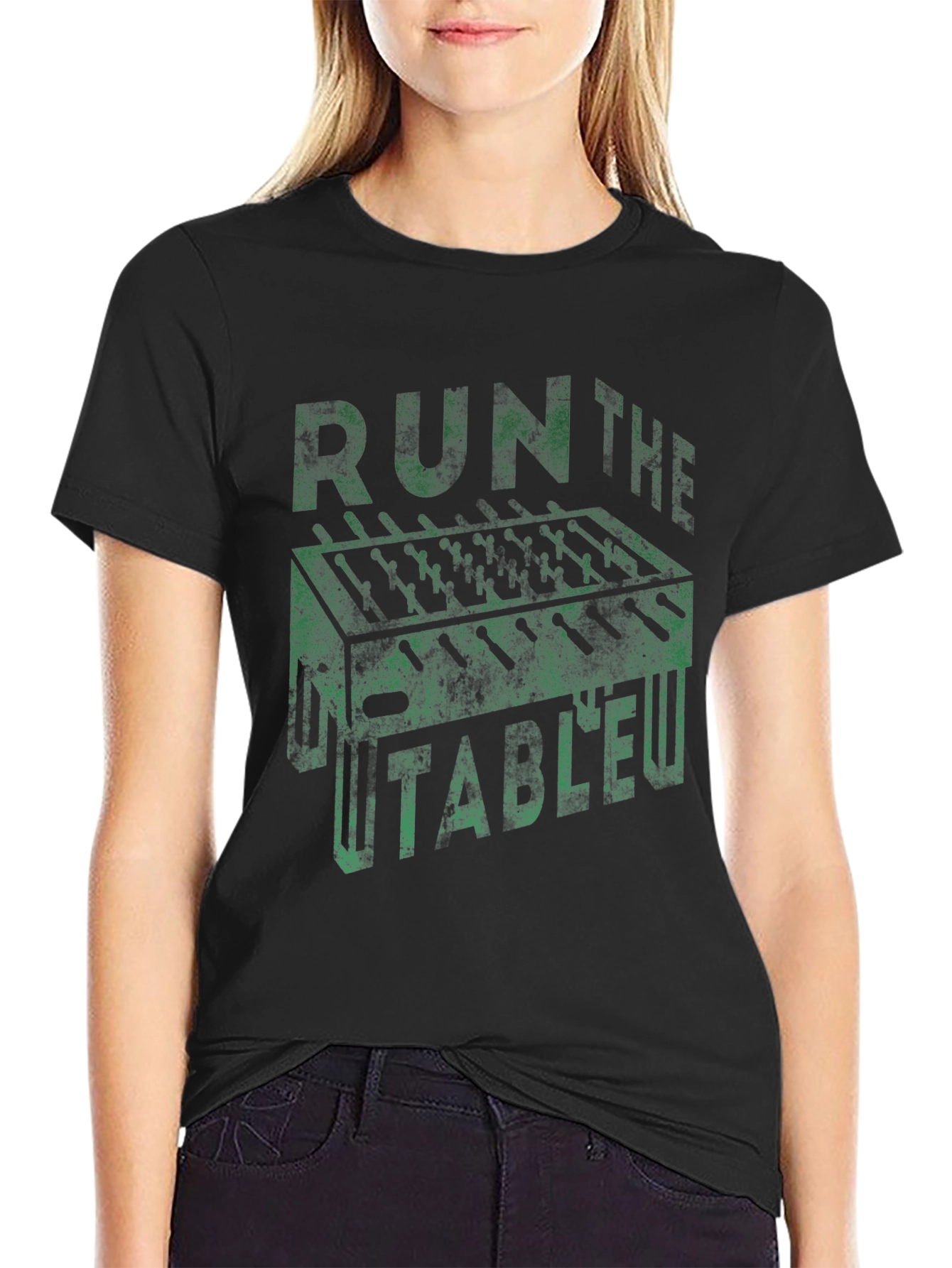 Run The Table Foosball Graphic Tee