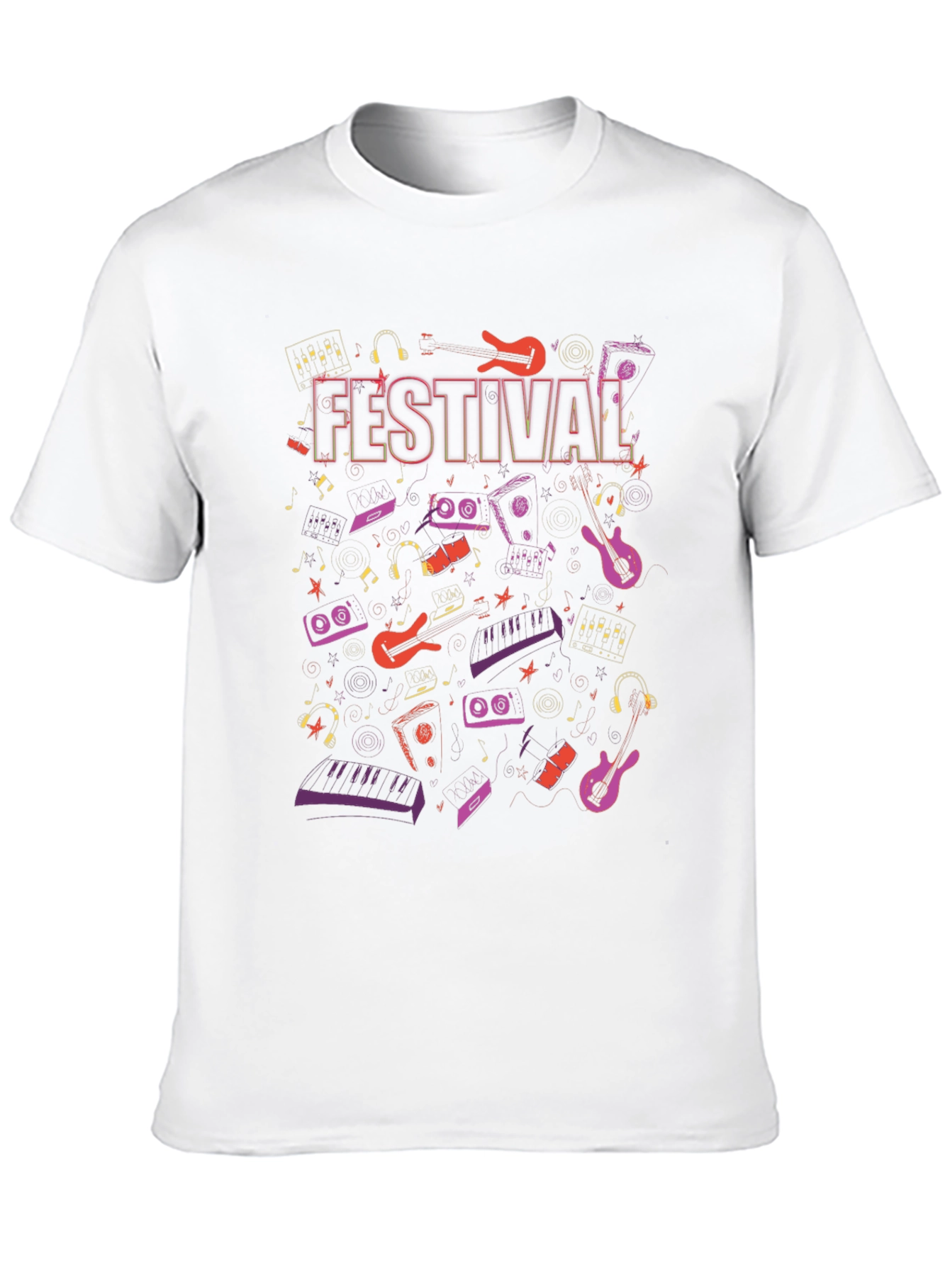 Festival Music Lover Graphic T-Shirt
