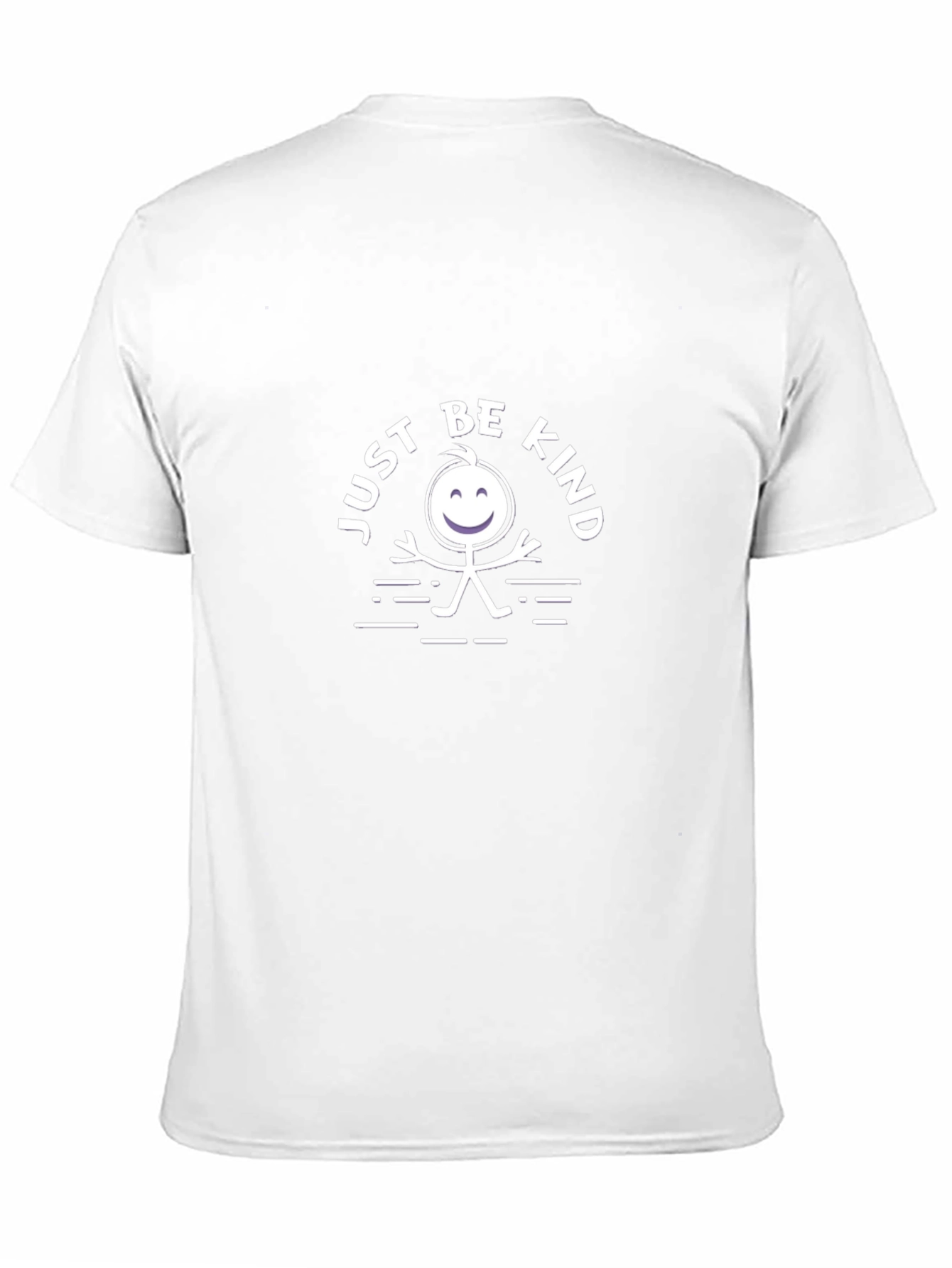 Just Be Kind Graphic Tee - Black Cotton T-Shirt