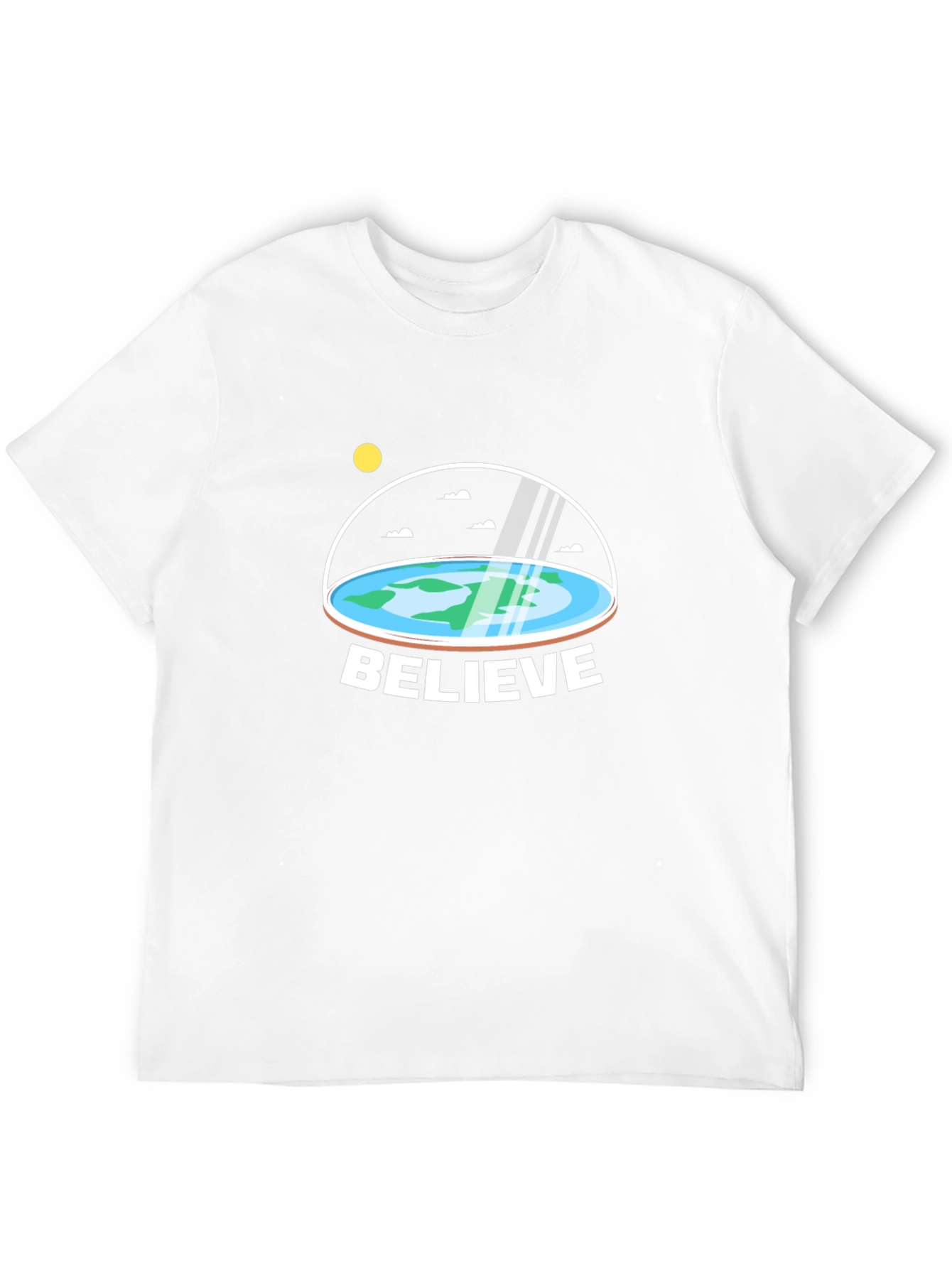 Flat Earth Believe T-Shirt