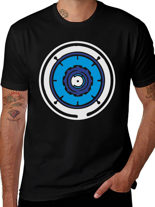 Circle Graphic T-Shirt - Casual Wear