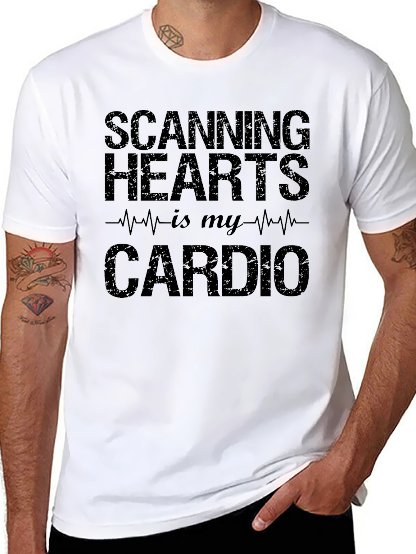 Scanning Hearts is My Cardio T-Shirt