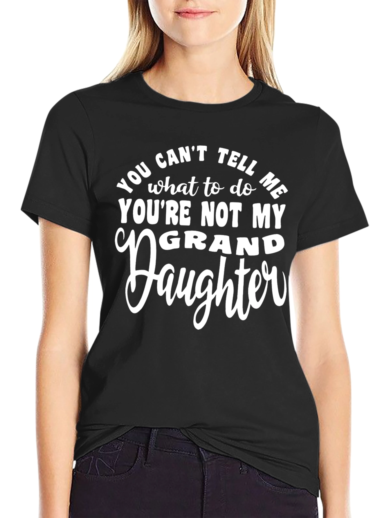 Funny Grandfather T-Shirt - You Cant Tell Me...