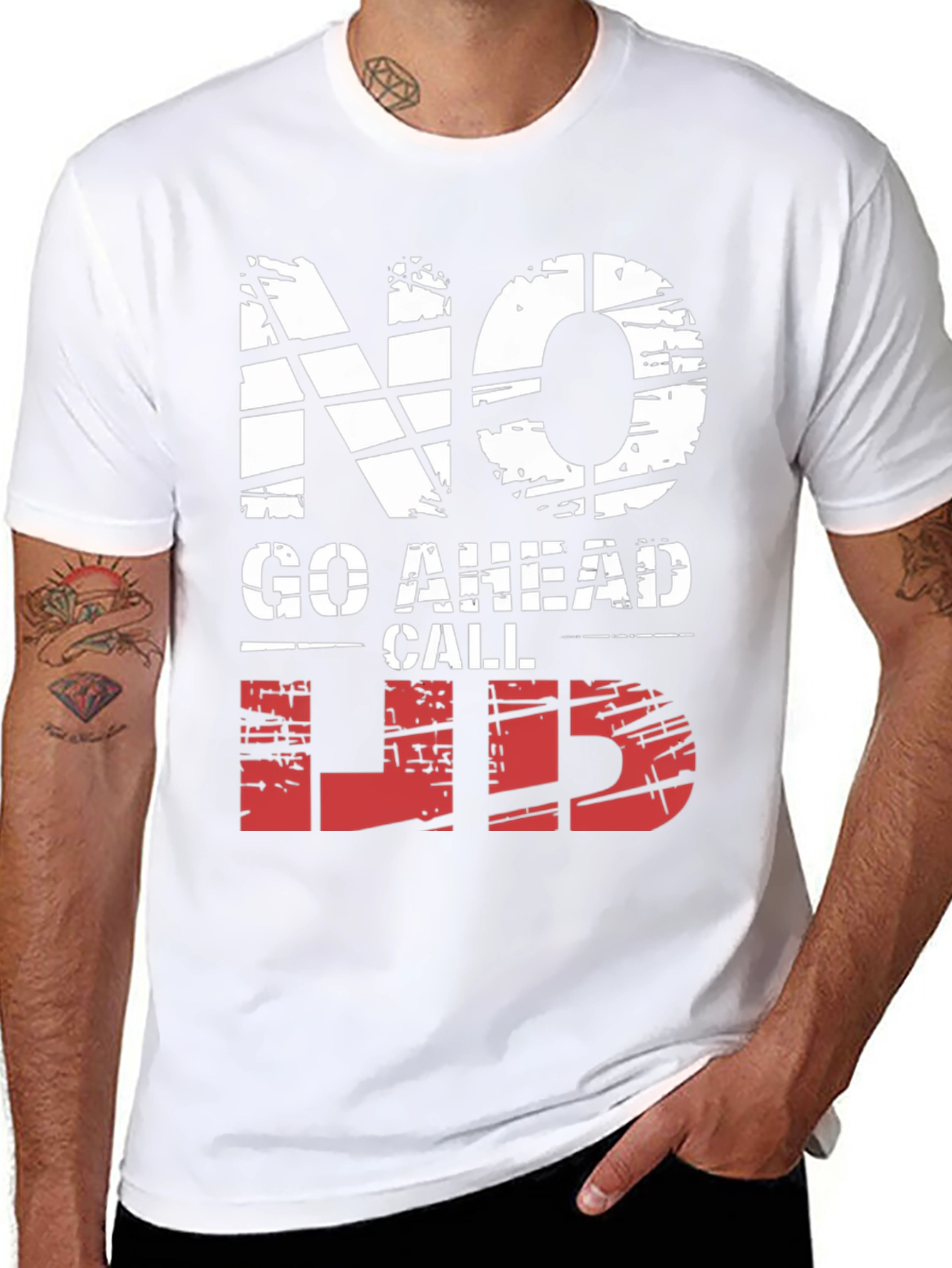 No Go Ahead Call Lib T-Shirt
