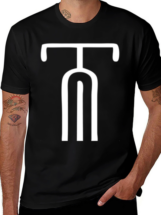 Unique Graphic Tee - Modern Black Shirt