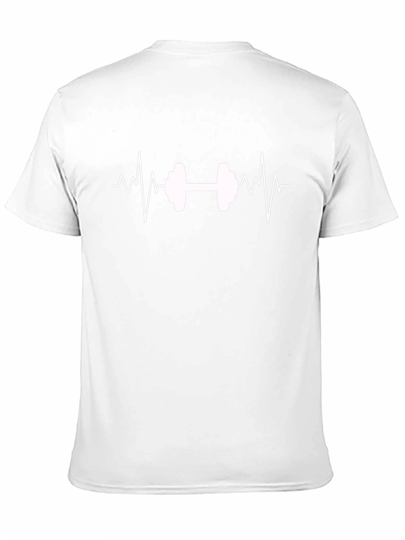 Fitness Heartbeat T-Shirt - Gym Lovers Tee