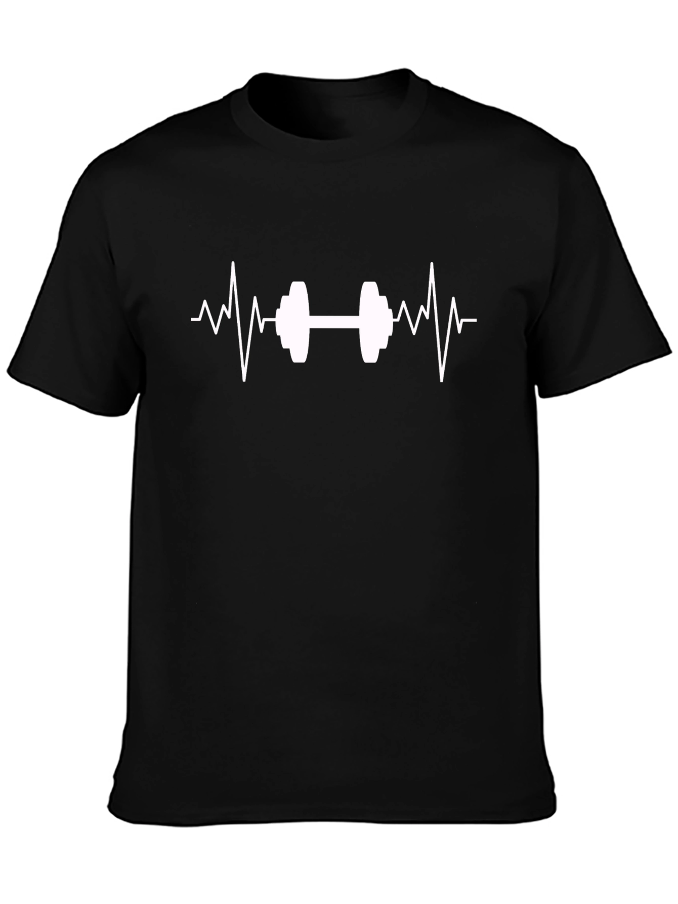 Fitness Heartbeat T-Shirt - Gym Lovers Tee
