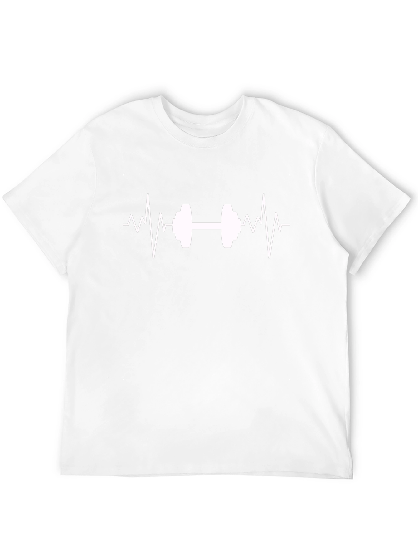 Fitness Heartbeat T-Shirt - Gym Lovers Tee