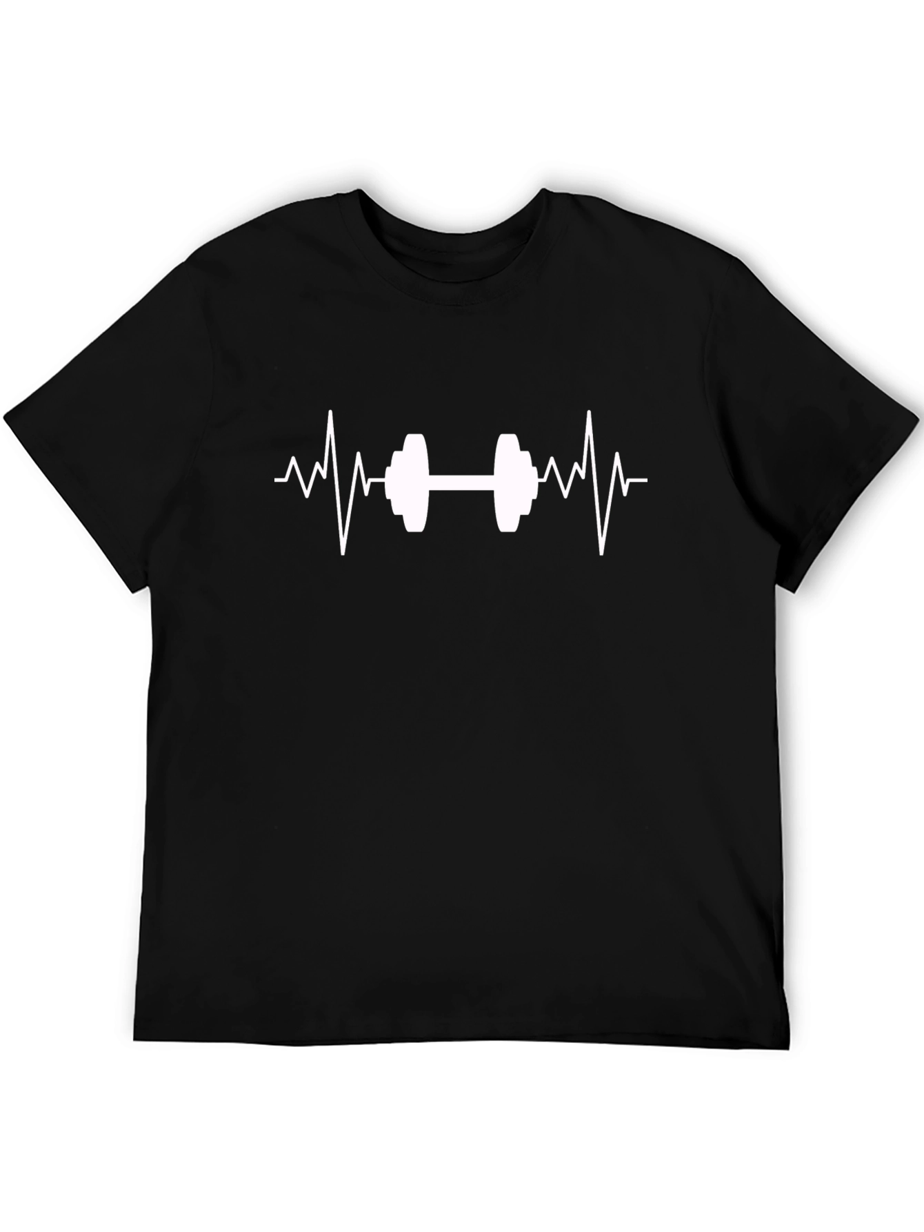Fitness Heartbeat T-Shirt - Gym Lovers Tee