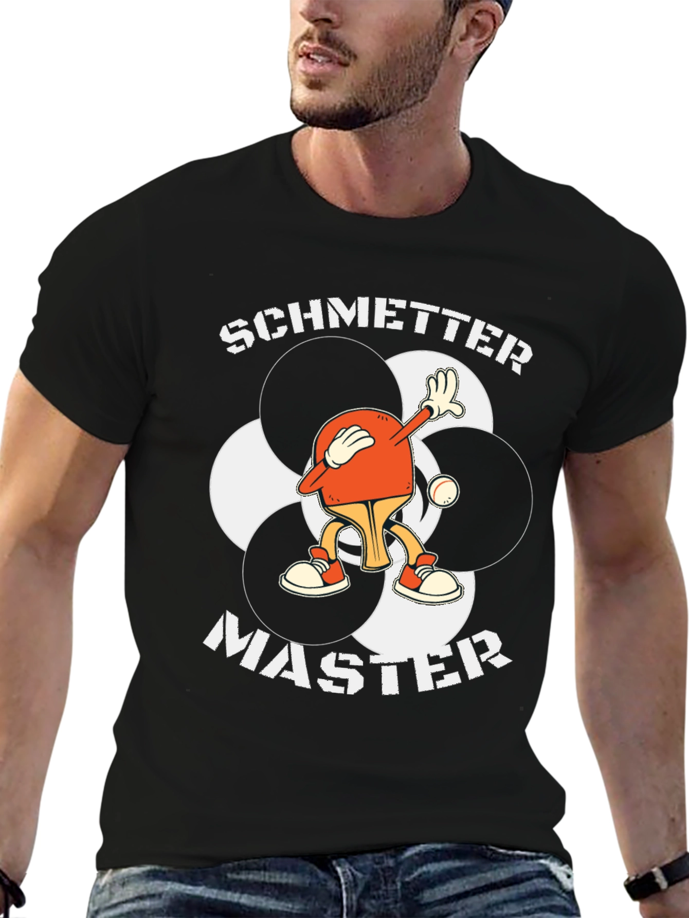 Schmetter Master Ping Pong Dab T-Shirt