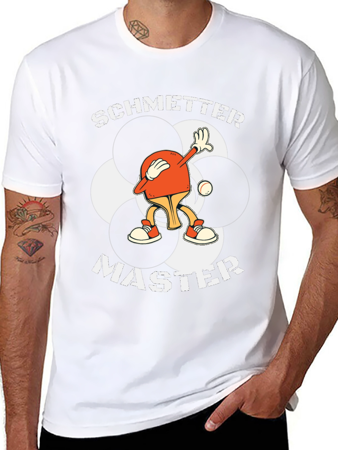 Schmetter Master Ping Pong Dab T-Shirt