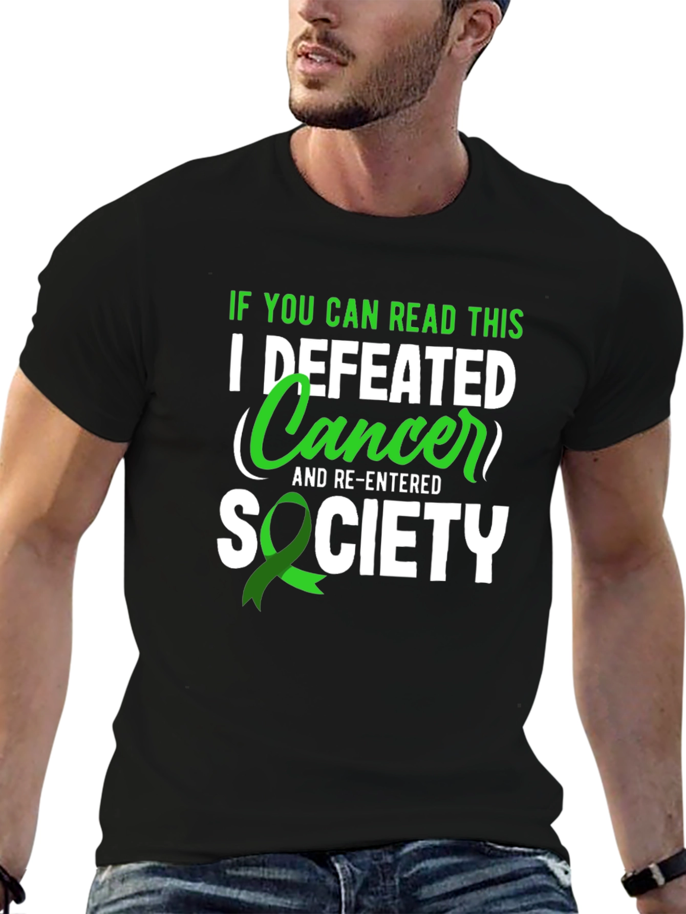 Cancer Survivor T-Shirt - I Defeated Cancer!