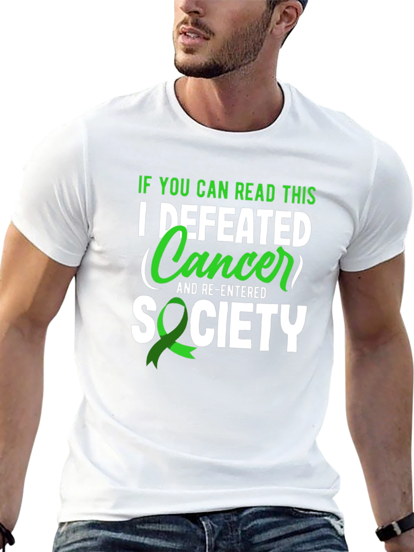 Cancer Survivor T-Shirt - I Defeated Cancer!