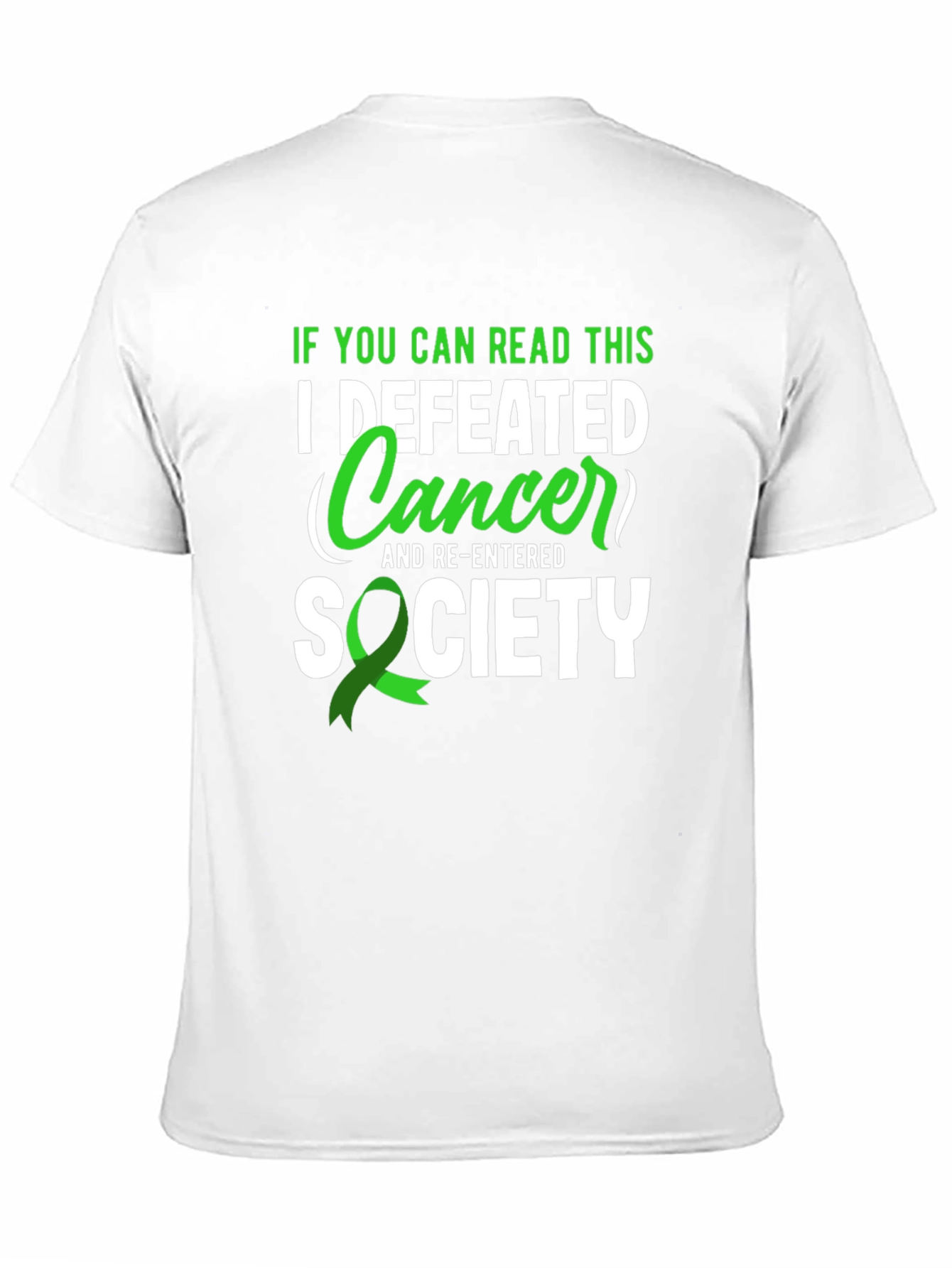 Cancer Survivor T-Shirt - I Defeated Cancer!