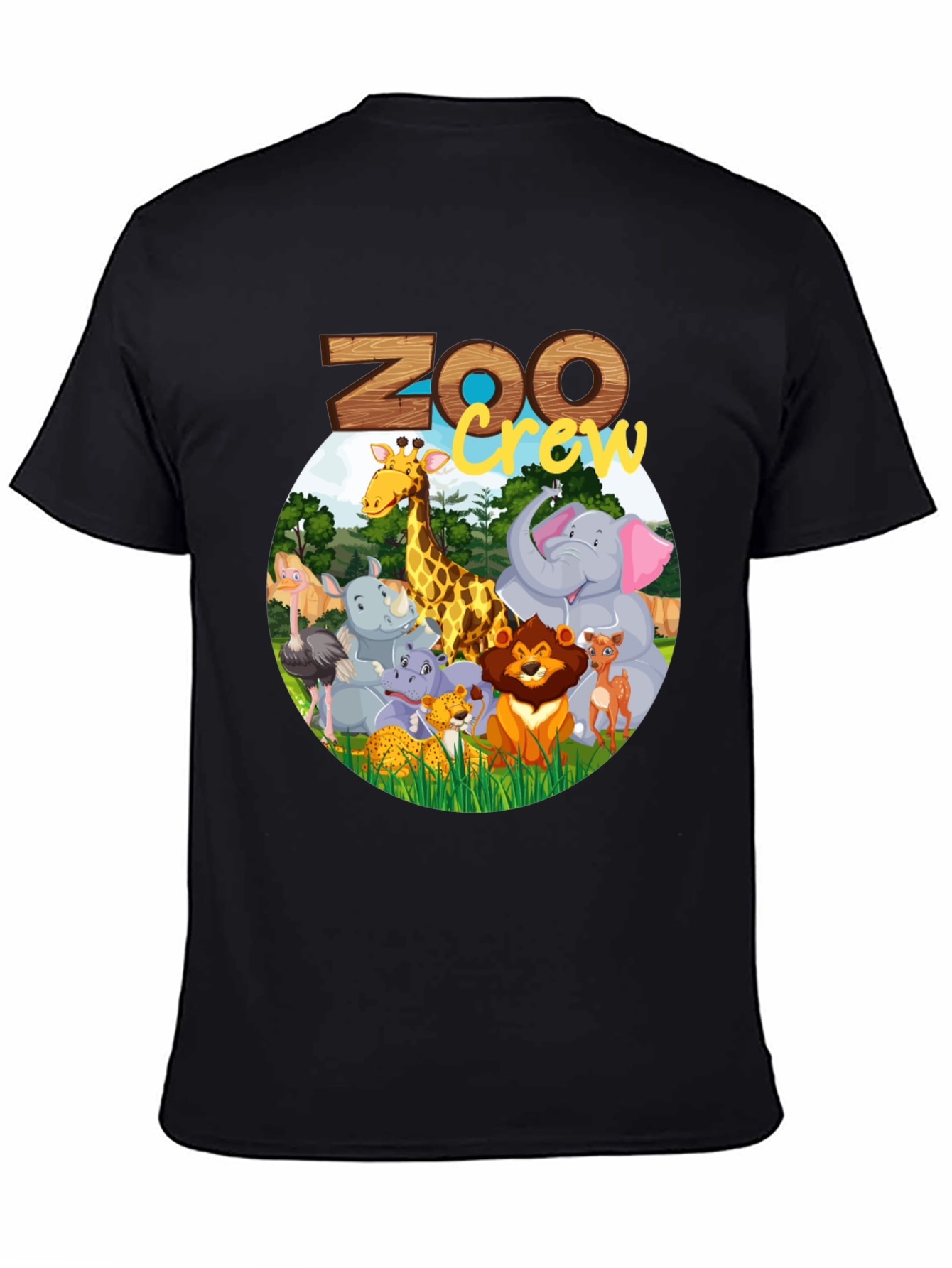 Zoo Crew Graphic Tee - Animal Adventure T-Shirt