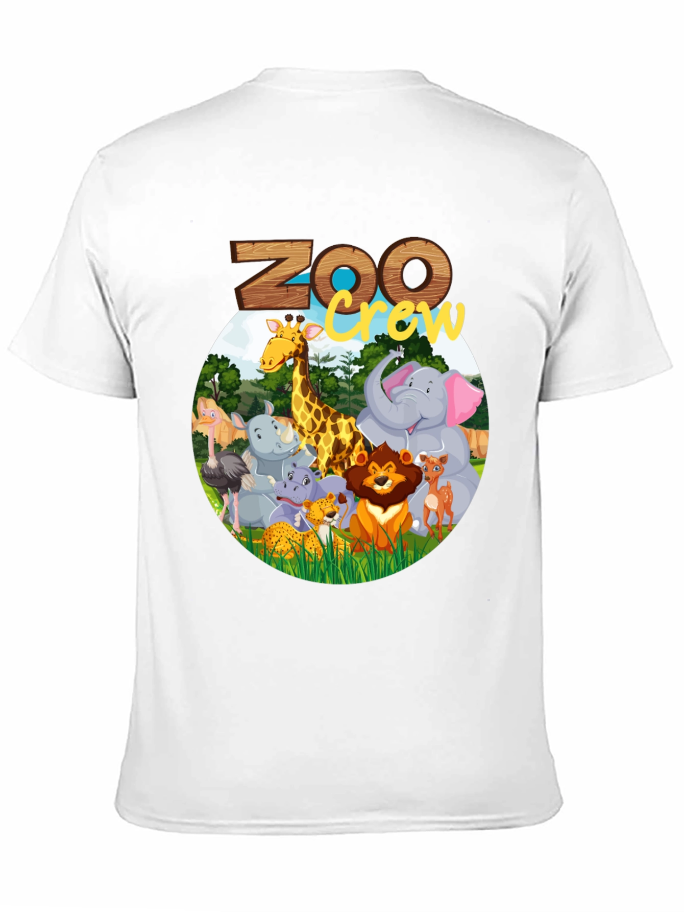 Zoo Crew Graphic Tee - Animal Adventure T-Shirt