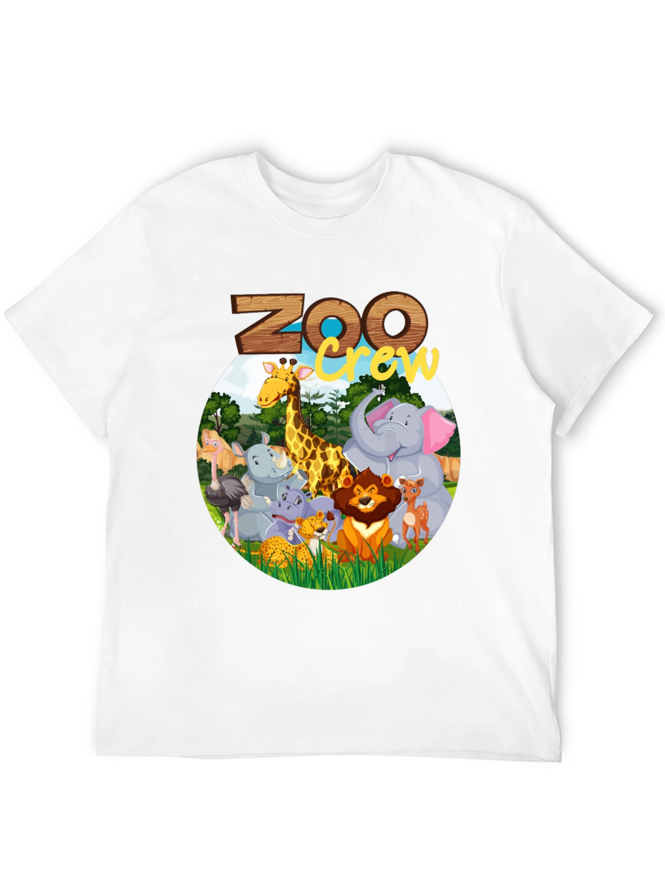 Zoo Crew Graphic Tee - Animal Adventure T-Shirt