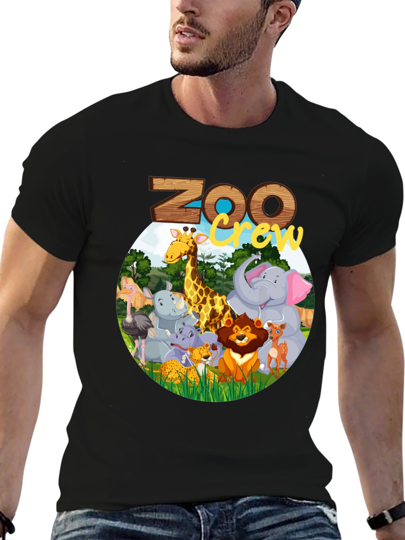 Zoo Crew Graphic Tee - Animal Adventure T-Shirt