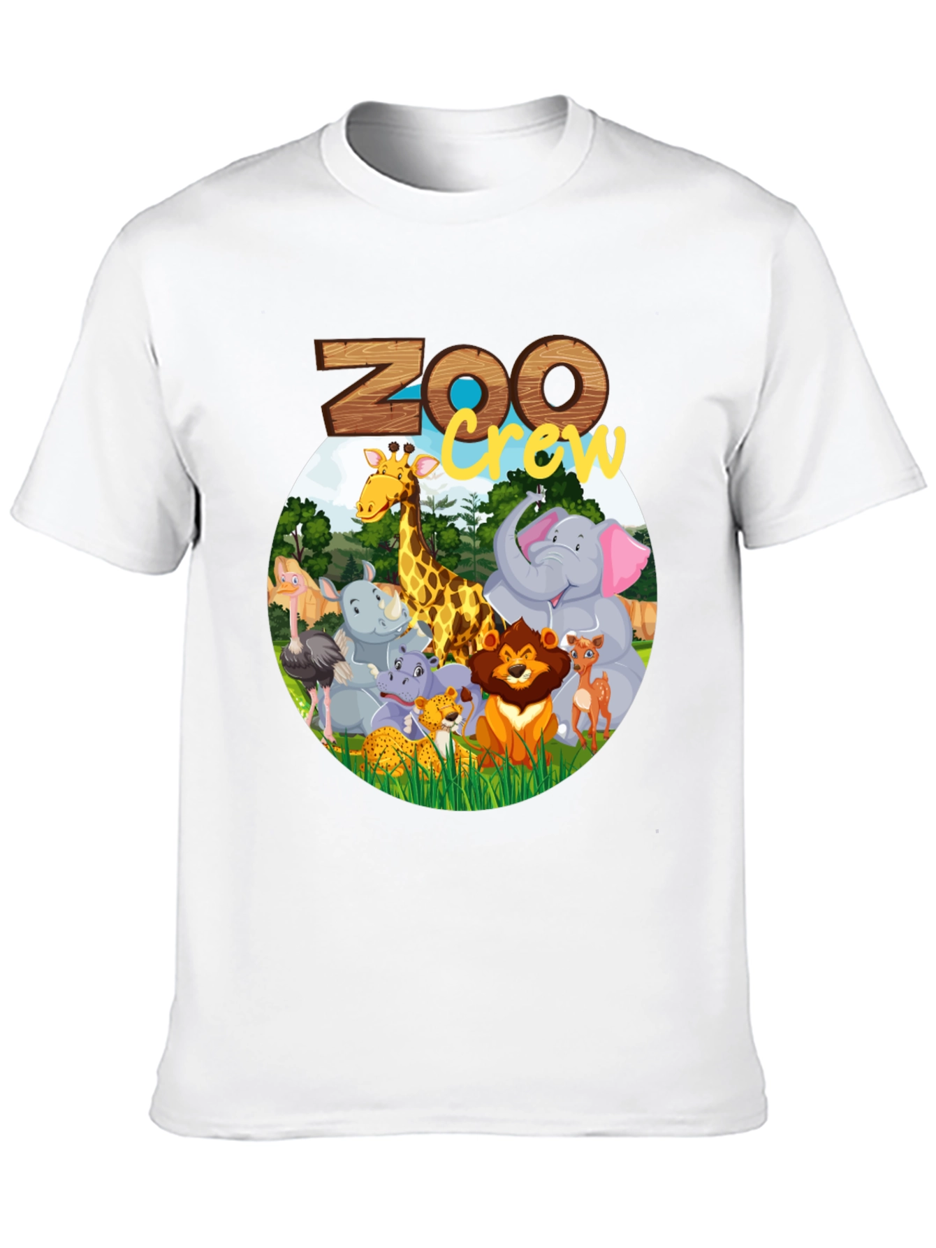 Zoo Crew Graphic Tee - Animal Adventure T-Shirt