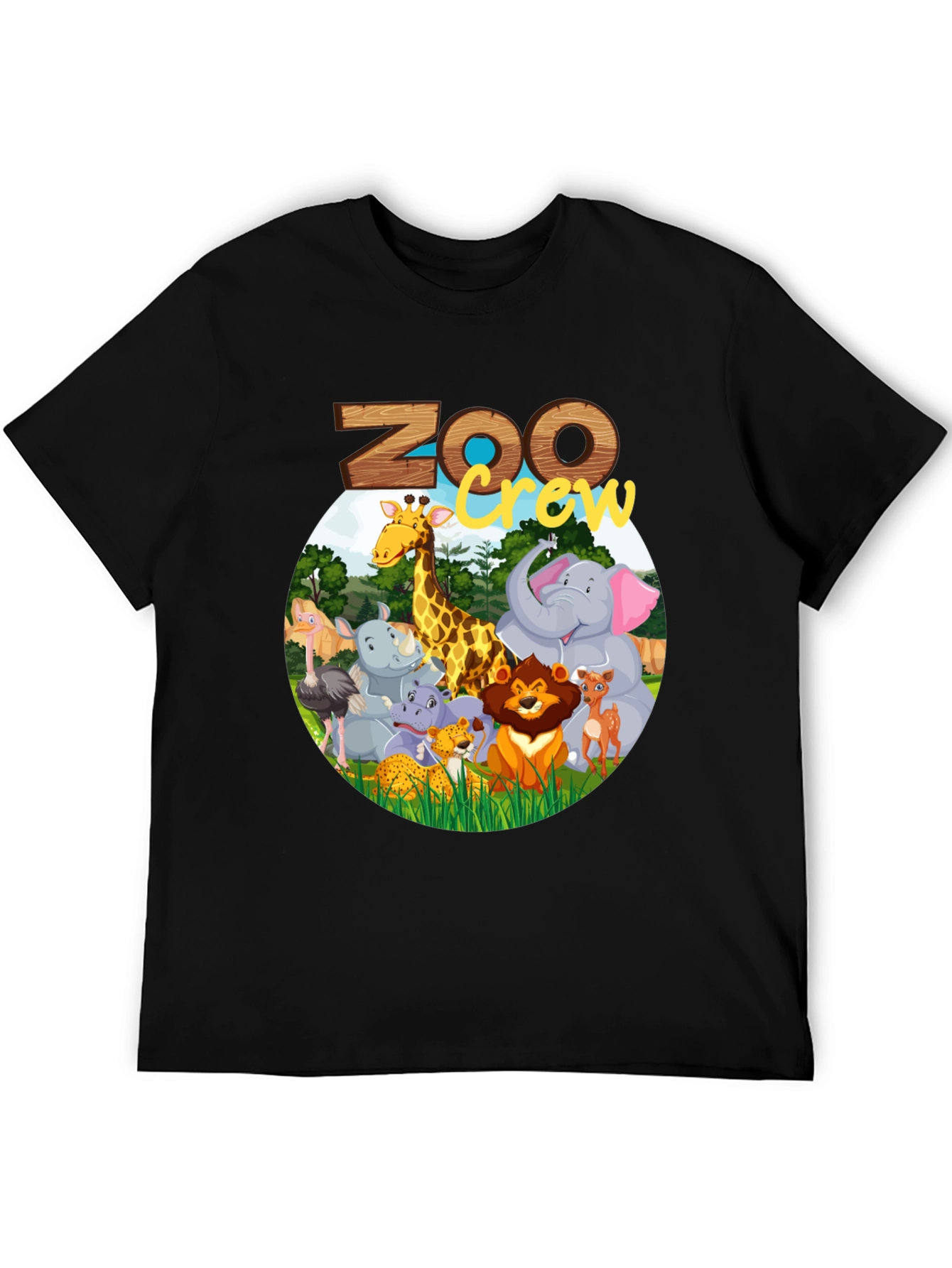 Zoo Crew Graphic Tee - Animal Adventure T-Shirt