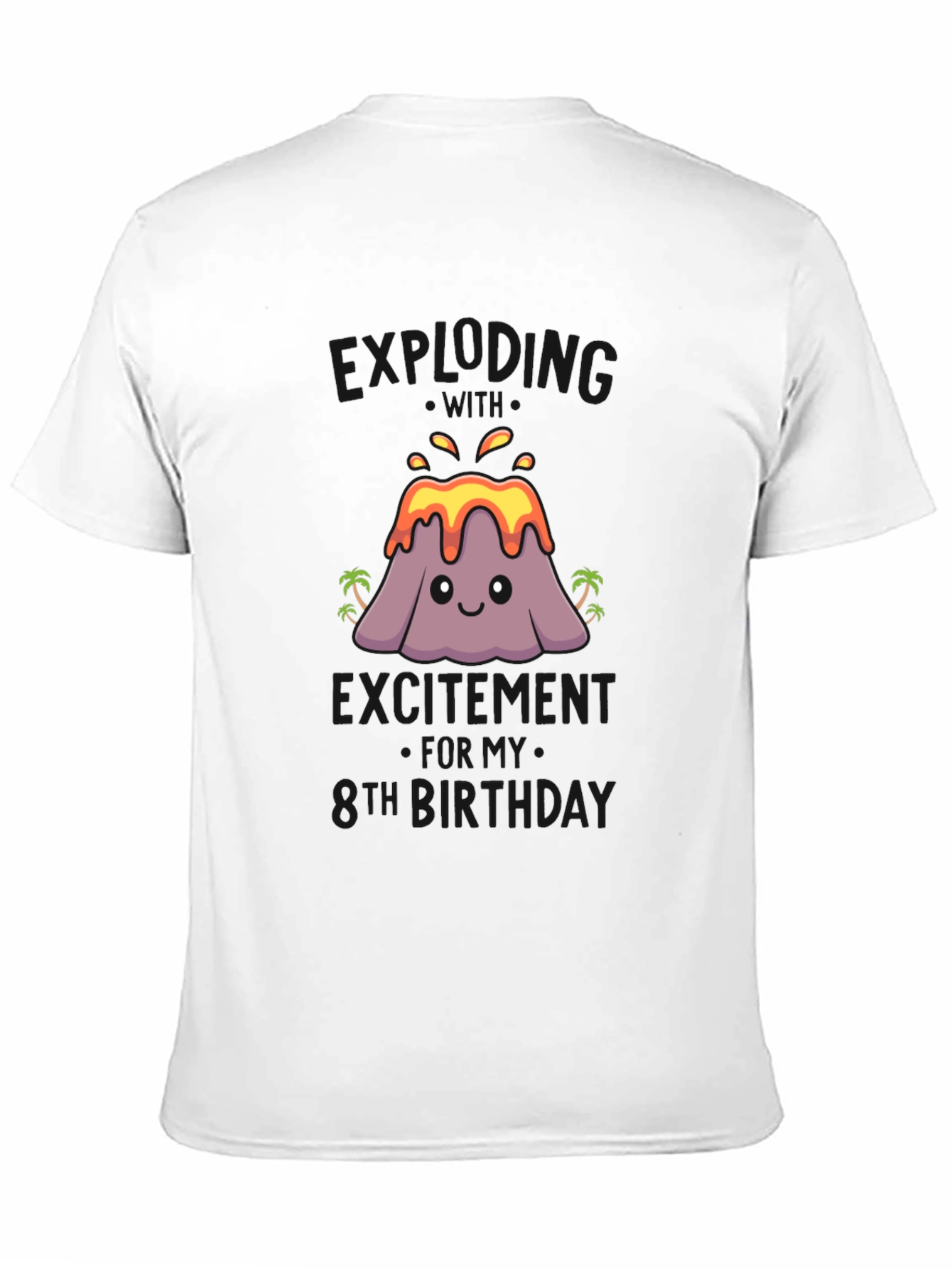 Volcano 8th Birthday T-Shirt