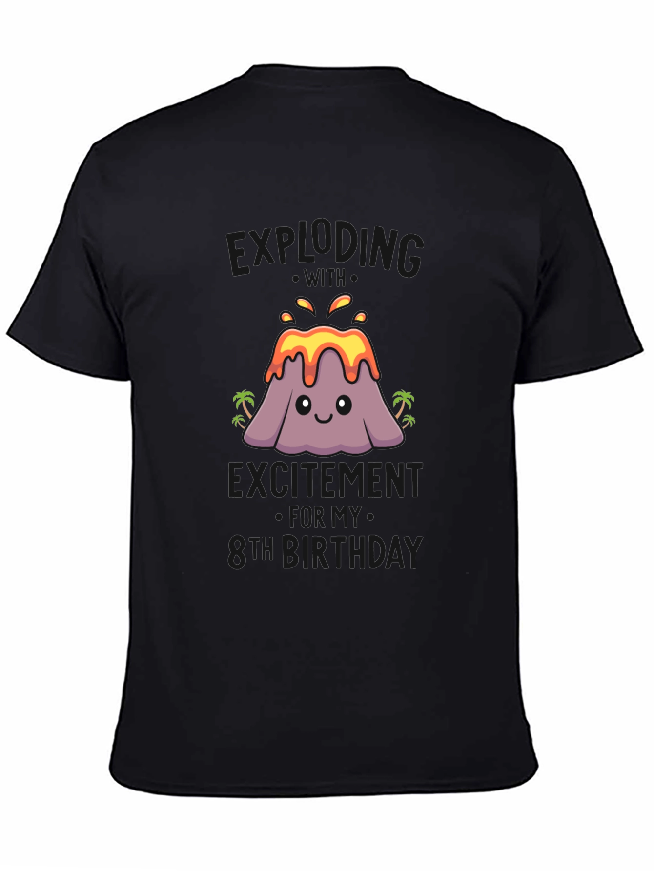 Volcano 8th Birthday T-Shirt