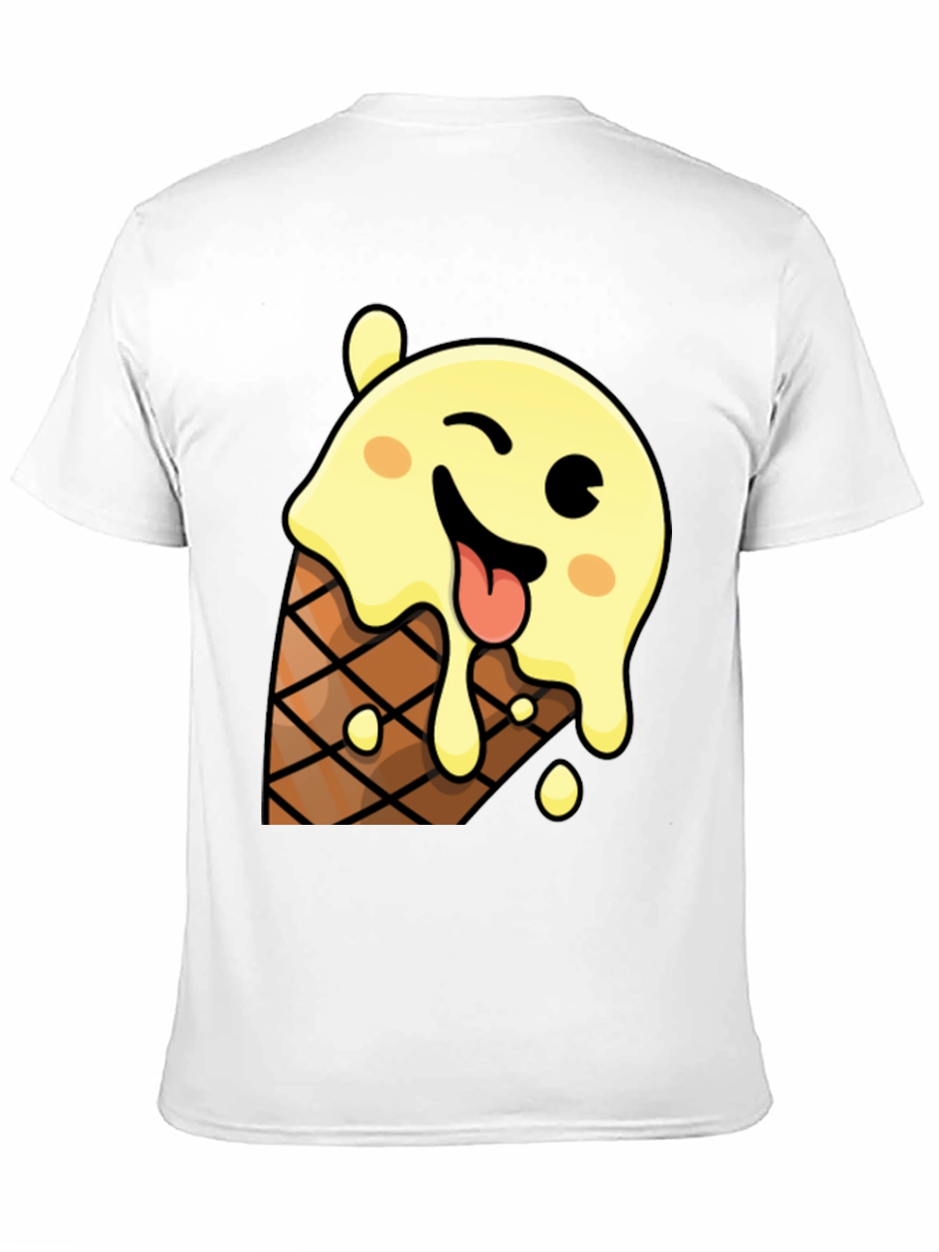 Ice Cream Cone Graphic T-Shirt - Fun & Unique!