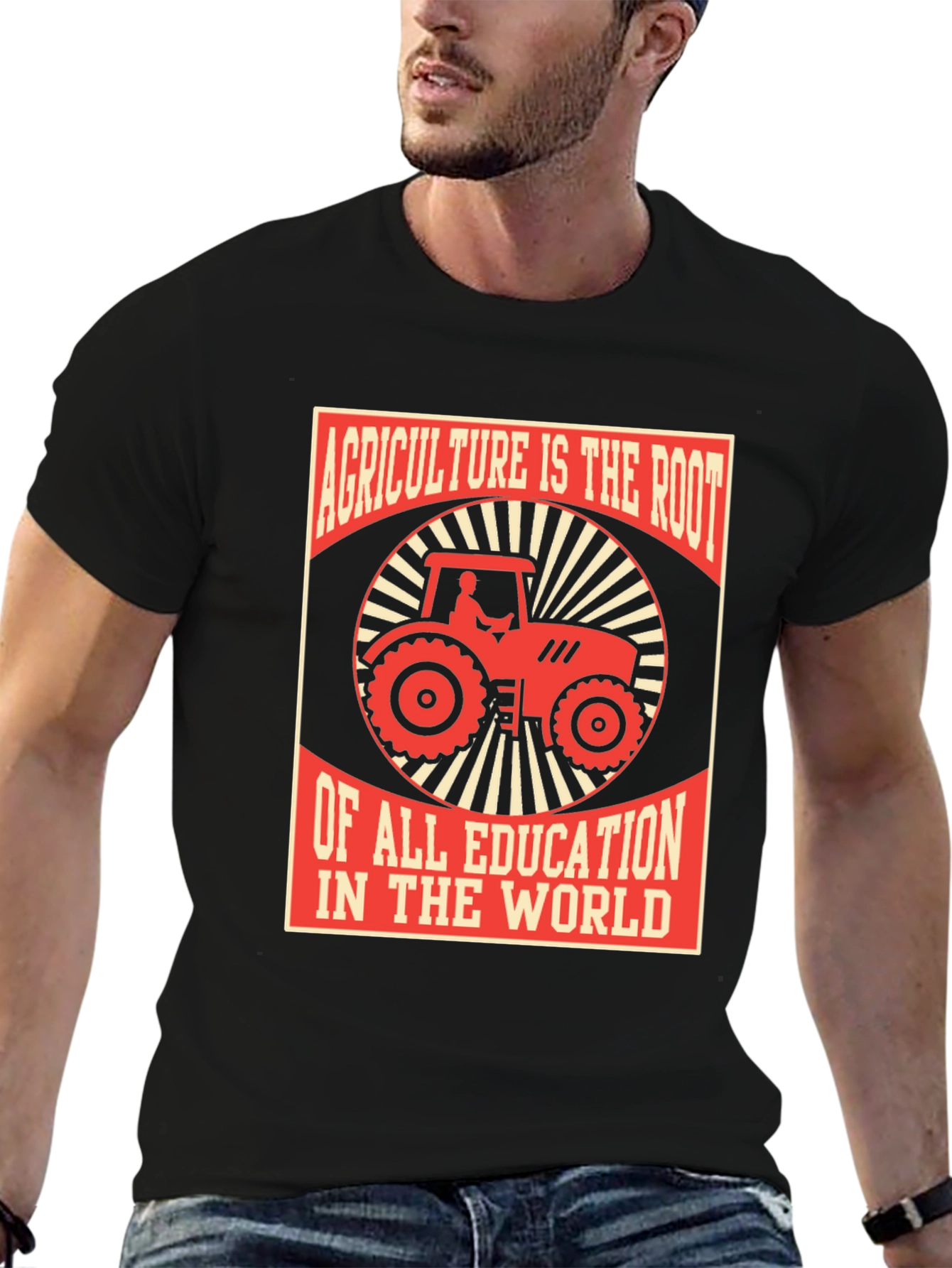 Agriculture Education Graphic Tee - Black