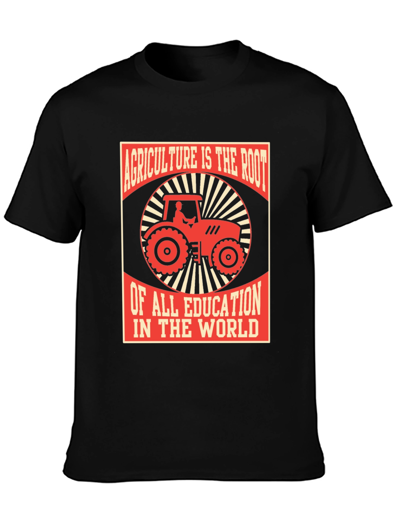 Agriculture Education Graphic Tee - Black
