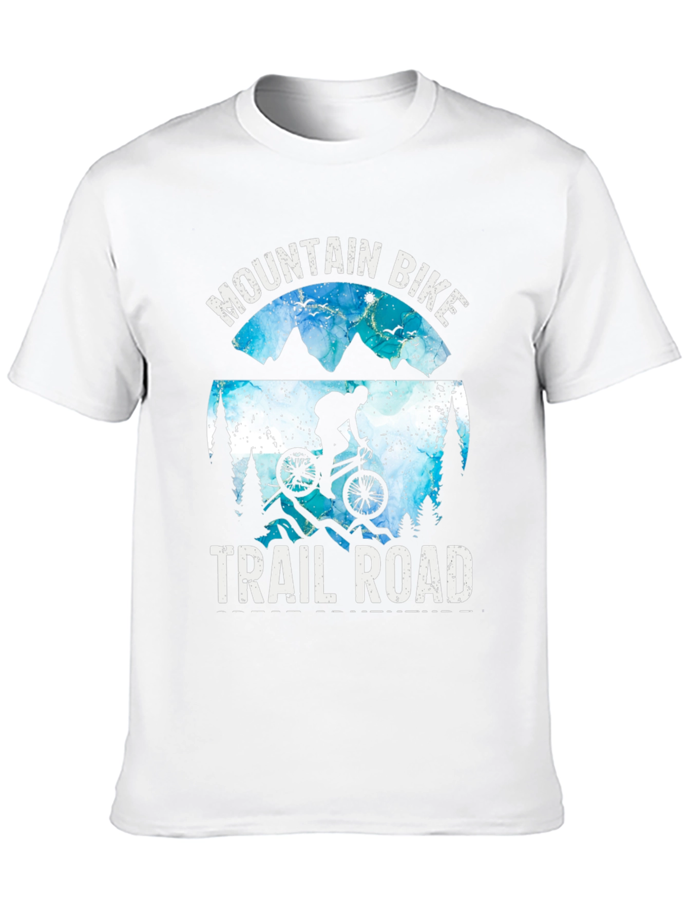Mountain Bike Trail Road T-Shirt