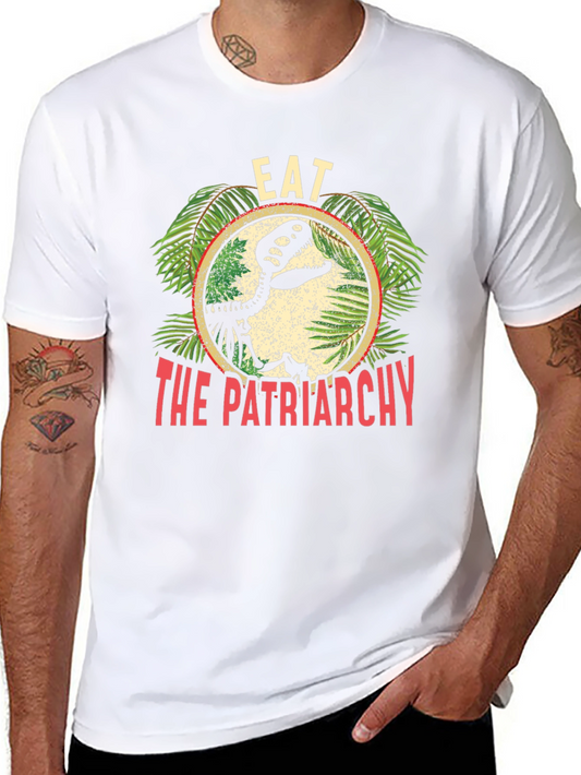 Eat the Patriarchy Dinosaur Tee