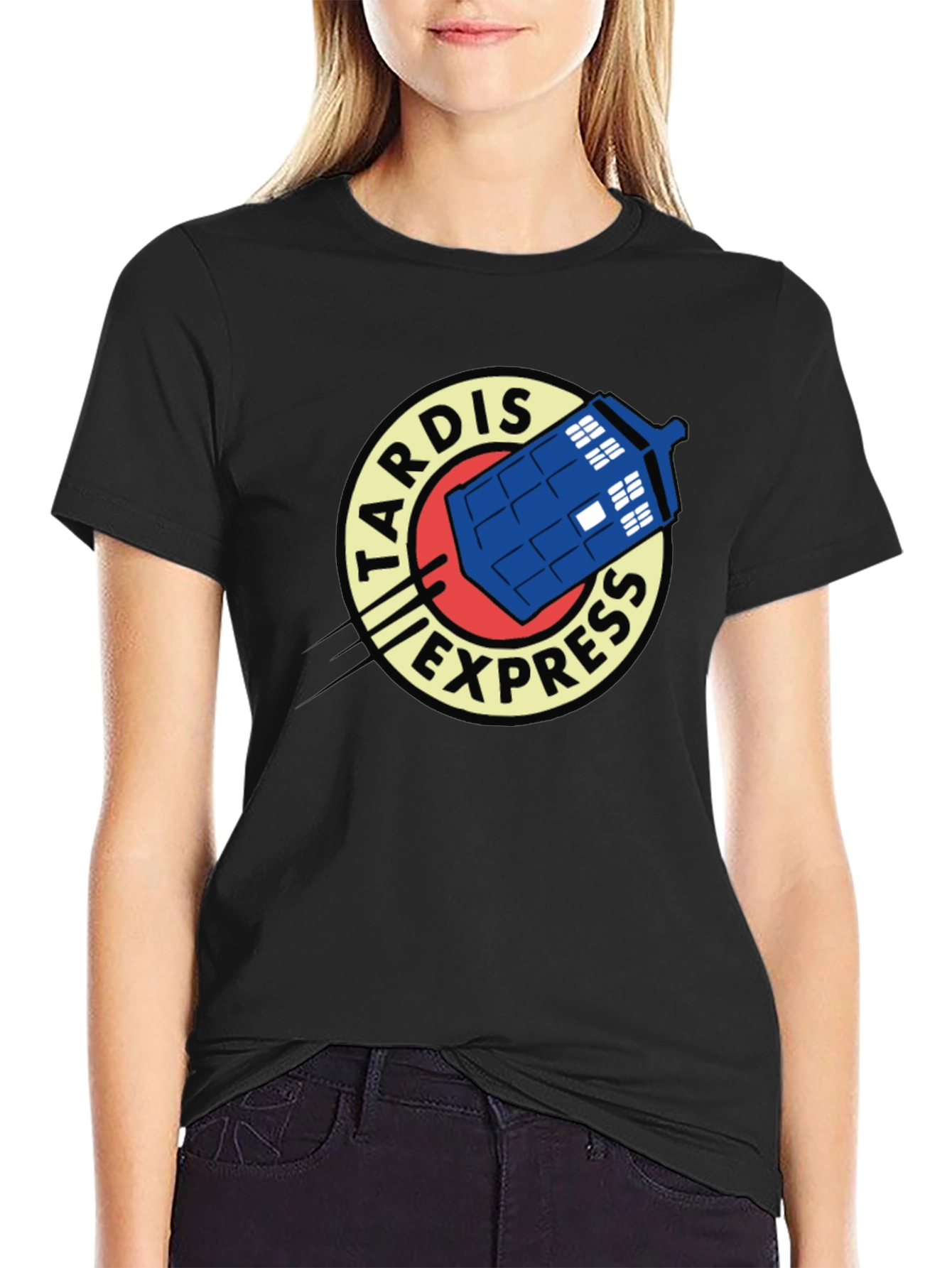 TARDIS Express Graphic Tee - Dr. Who Fan Apparel