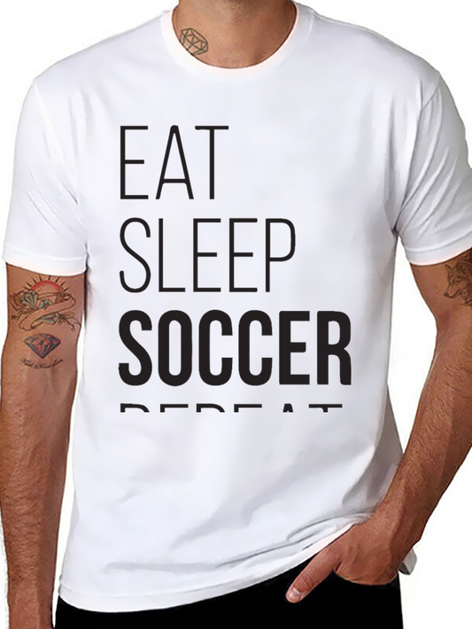 Eat Sleep Soccer Repeat T-Shirt