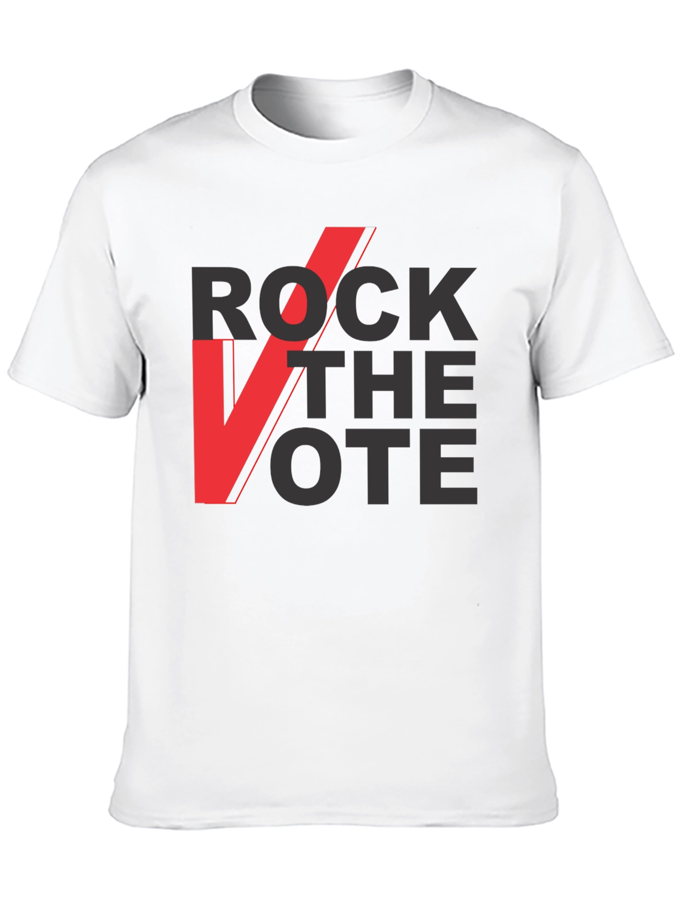 Rock the Vote Graphic Tee - Black