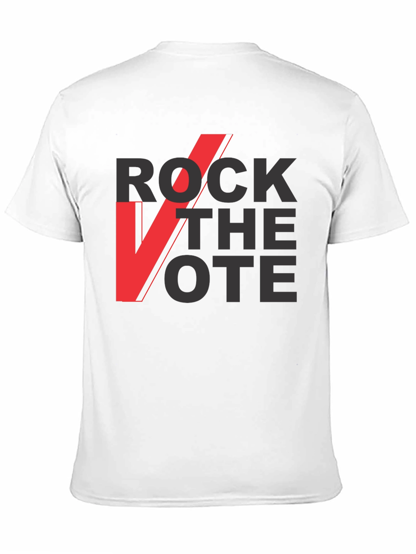 Rock the Vote Graphic Tee - Black