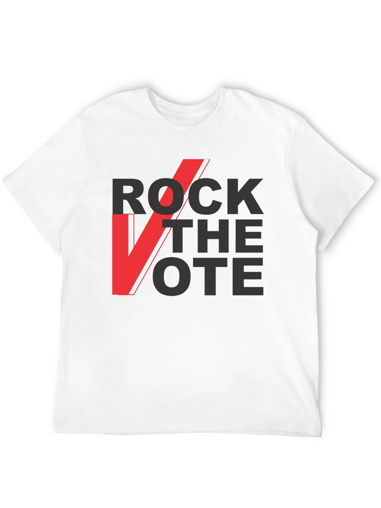 Rock the Vote Graphic Tee - Black