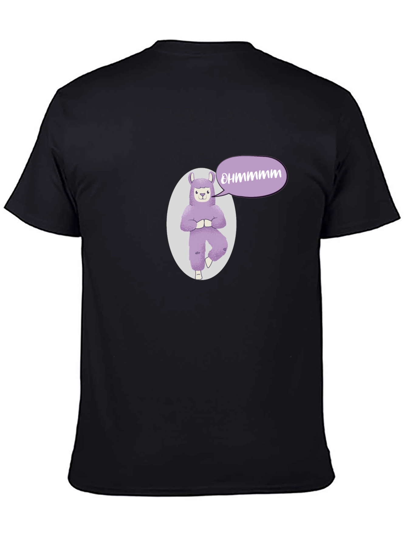 Yoga Llama T-Shirt - Ohmmmmm Meditation