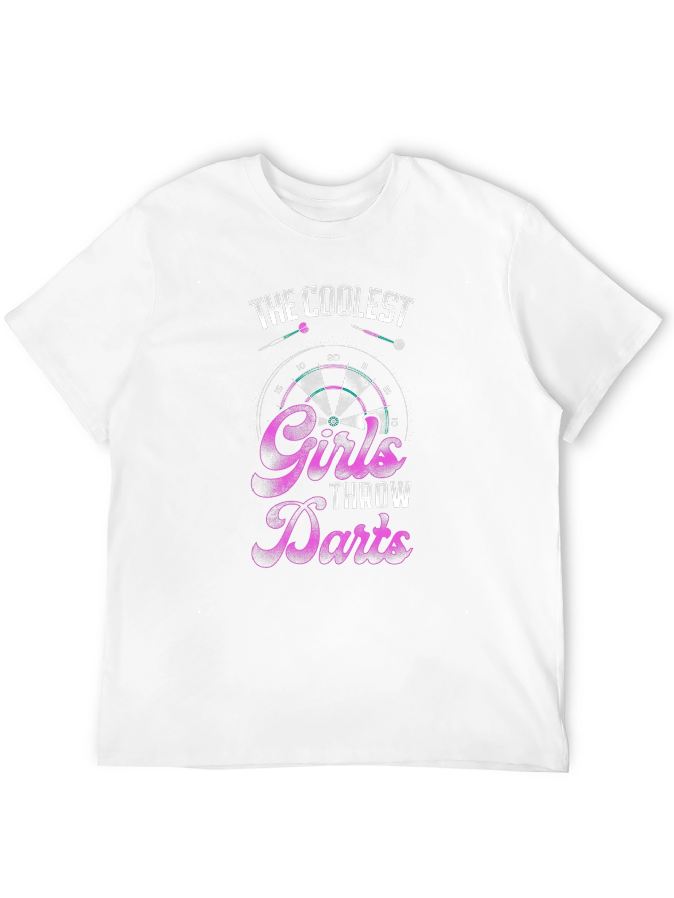 Coolest Girls Throw Darts Graphic T-Shirt