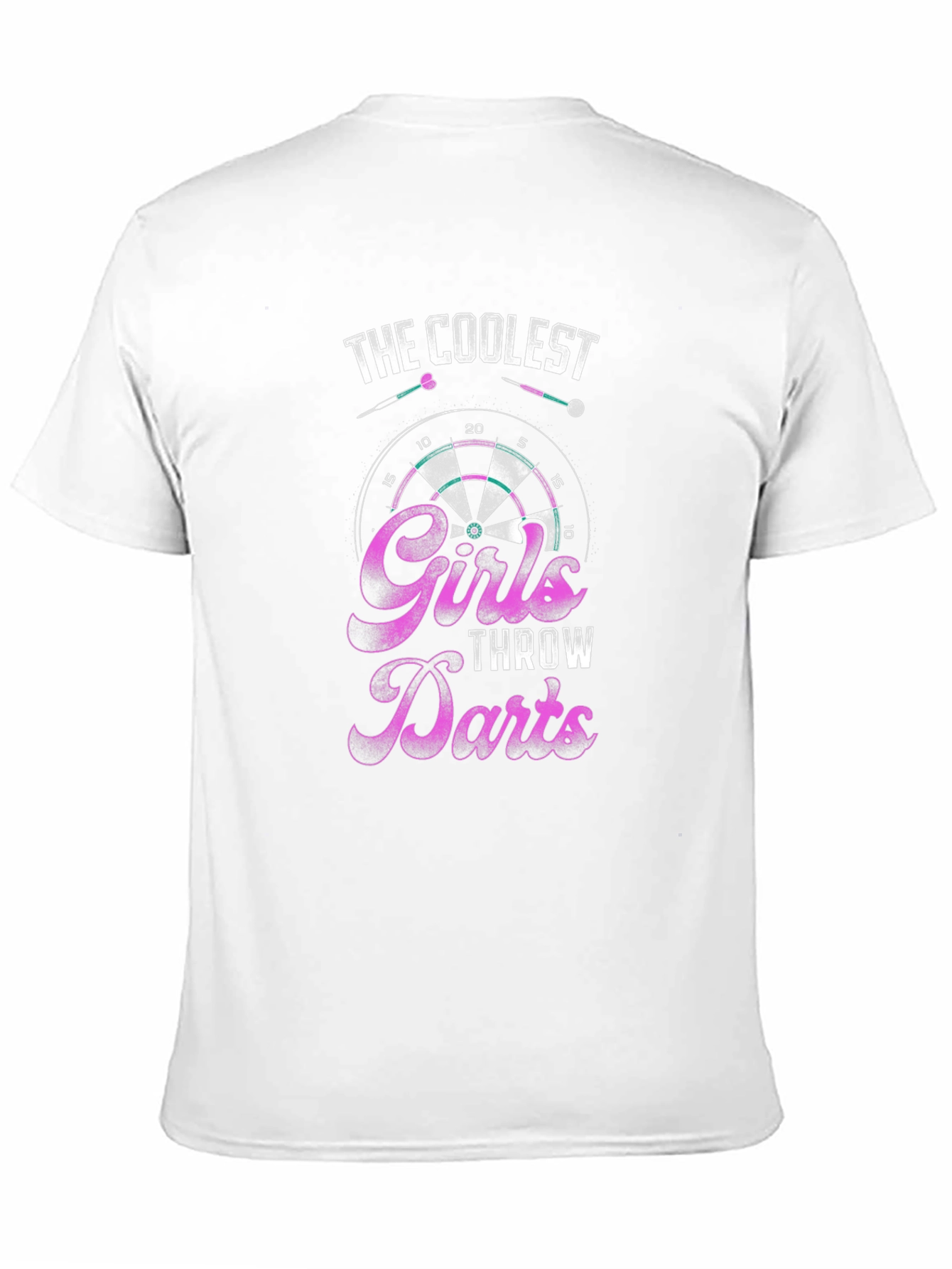 Coolest Girls Throw Darts Graphic T-Shirt