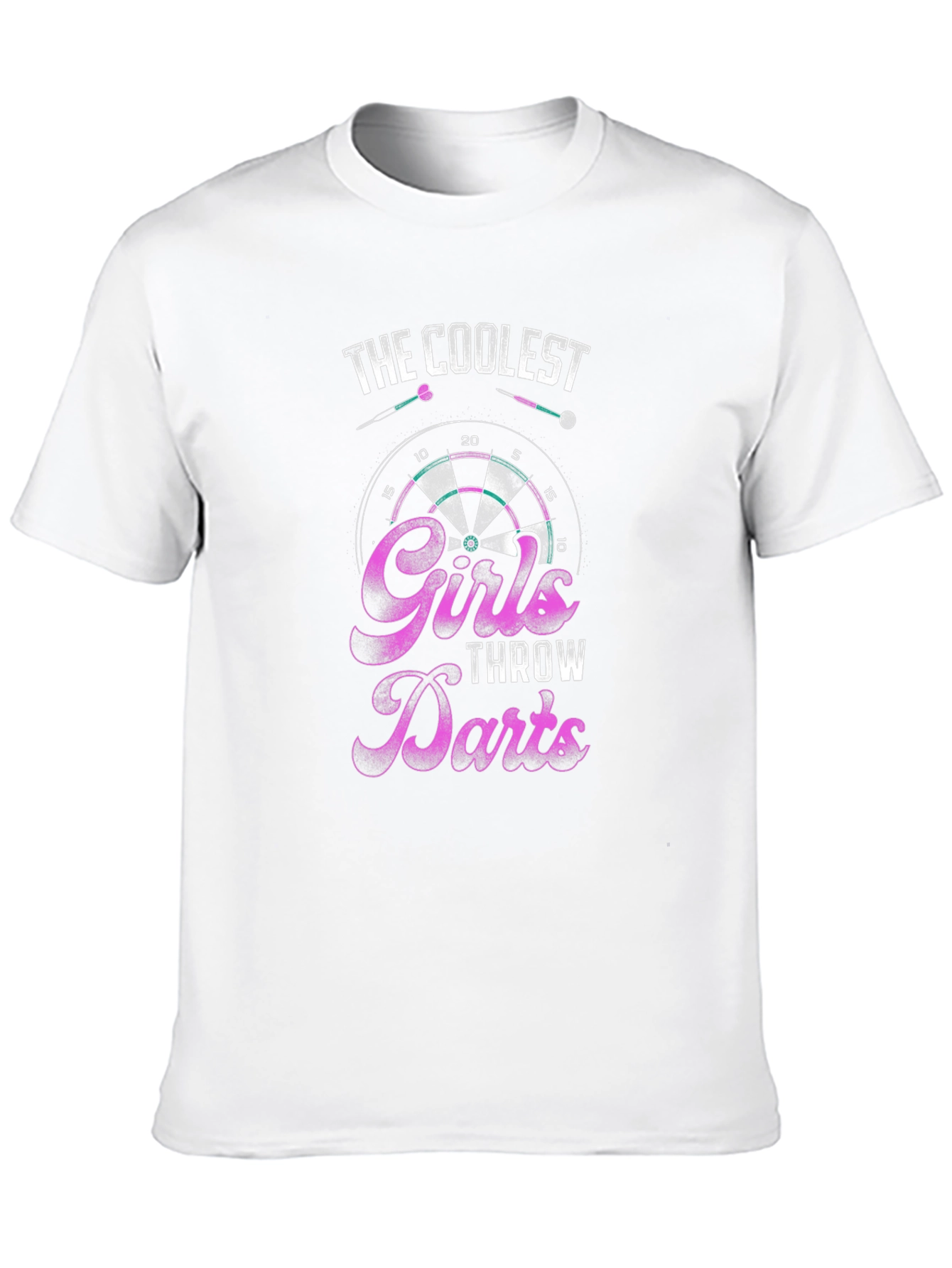 Coolest Girls Throw Darts Graphic T-Shirt