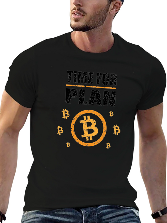 Bitcoin Plan T-Shirt - Crypto Investor Tee