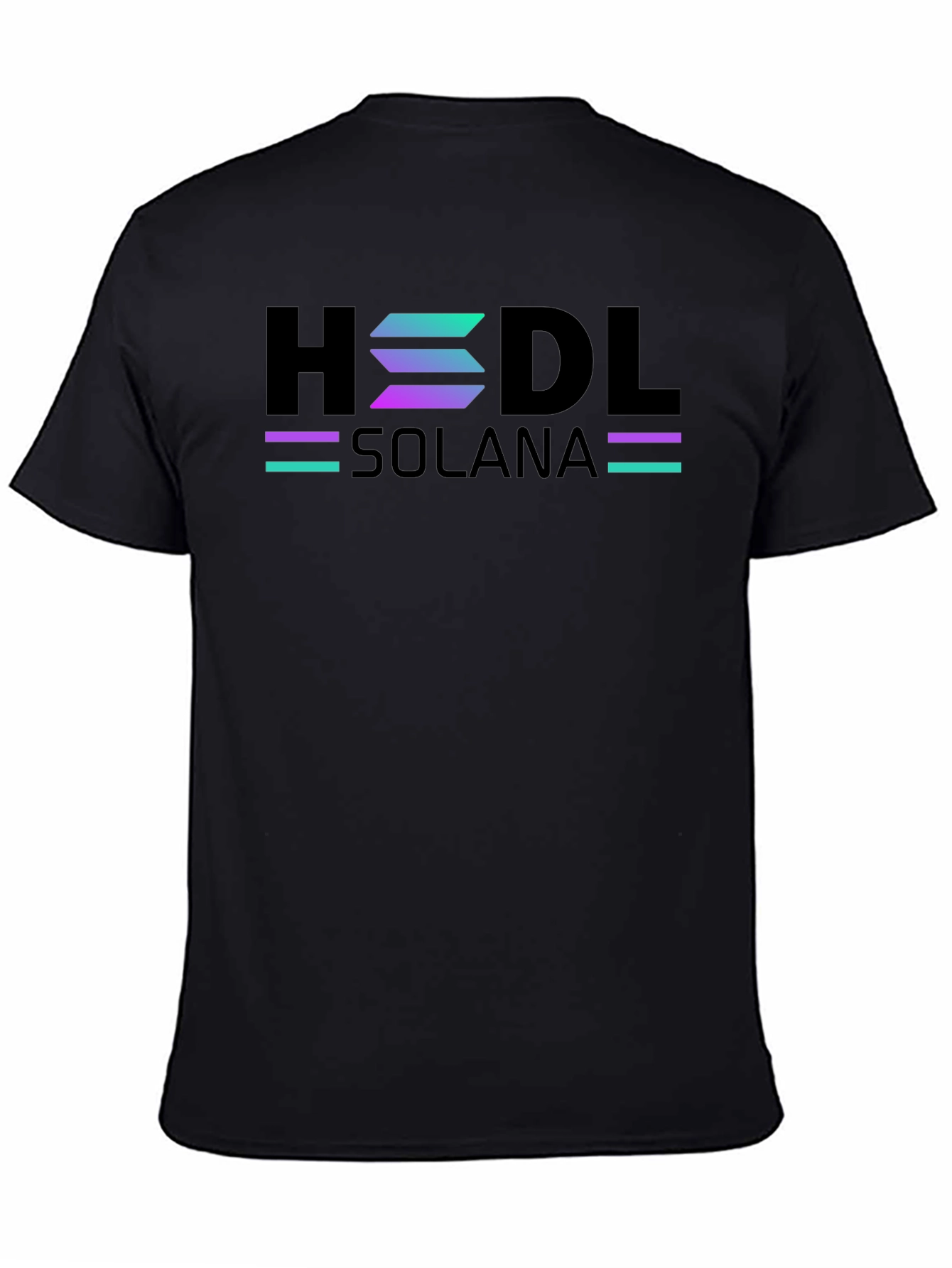 HODL Solana T-Shirt - Crypto Enthusiast Apparel