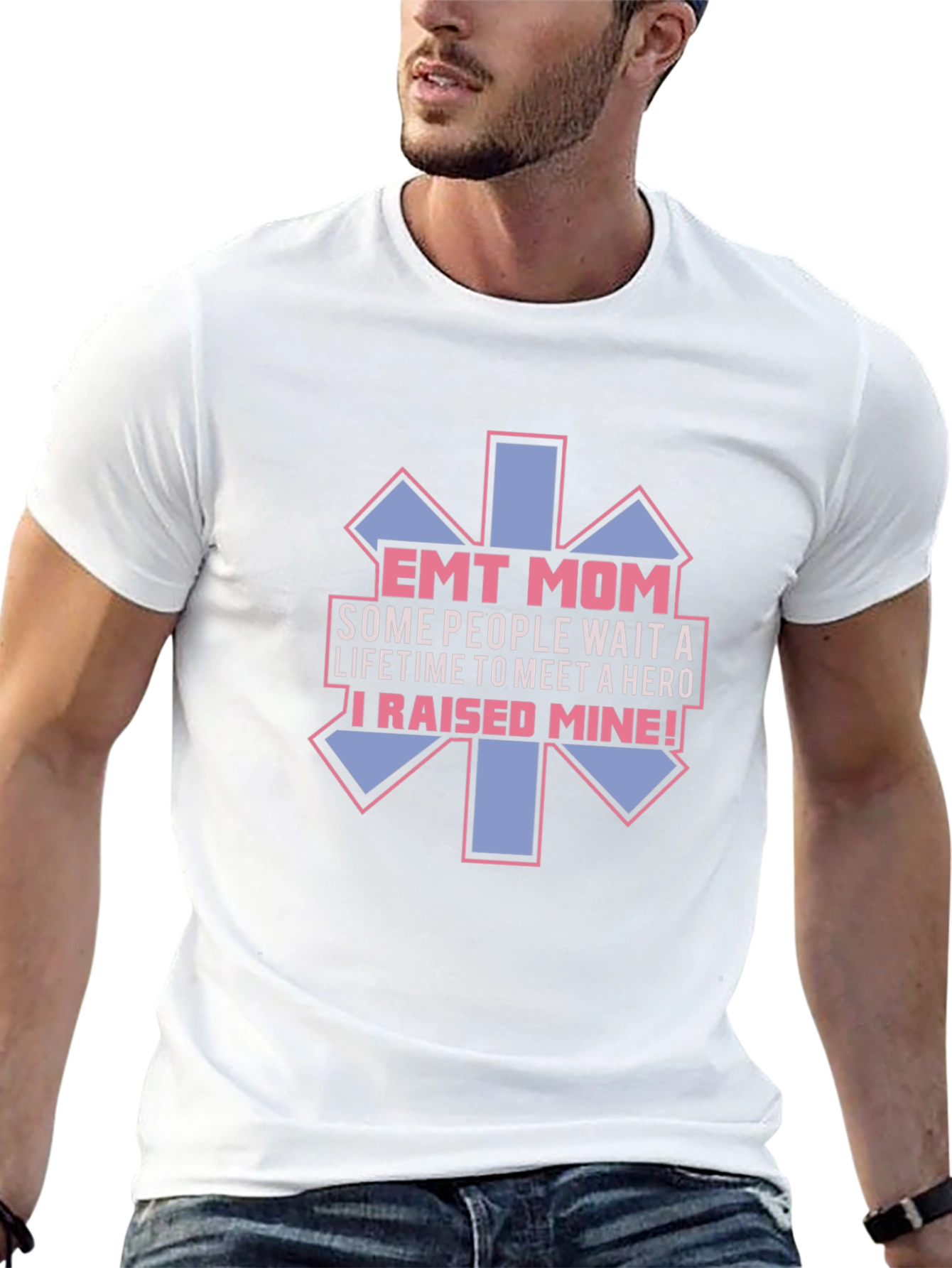 EMT Mom Hero T-Shirt - Emergency Medical Technician