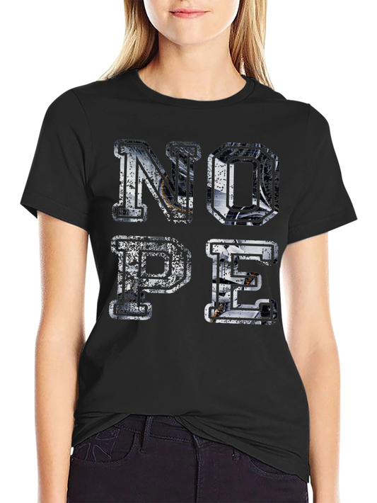 NOPE Graphic Tee - Mens Black T-Shirt
