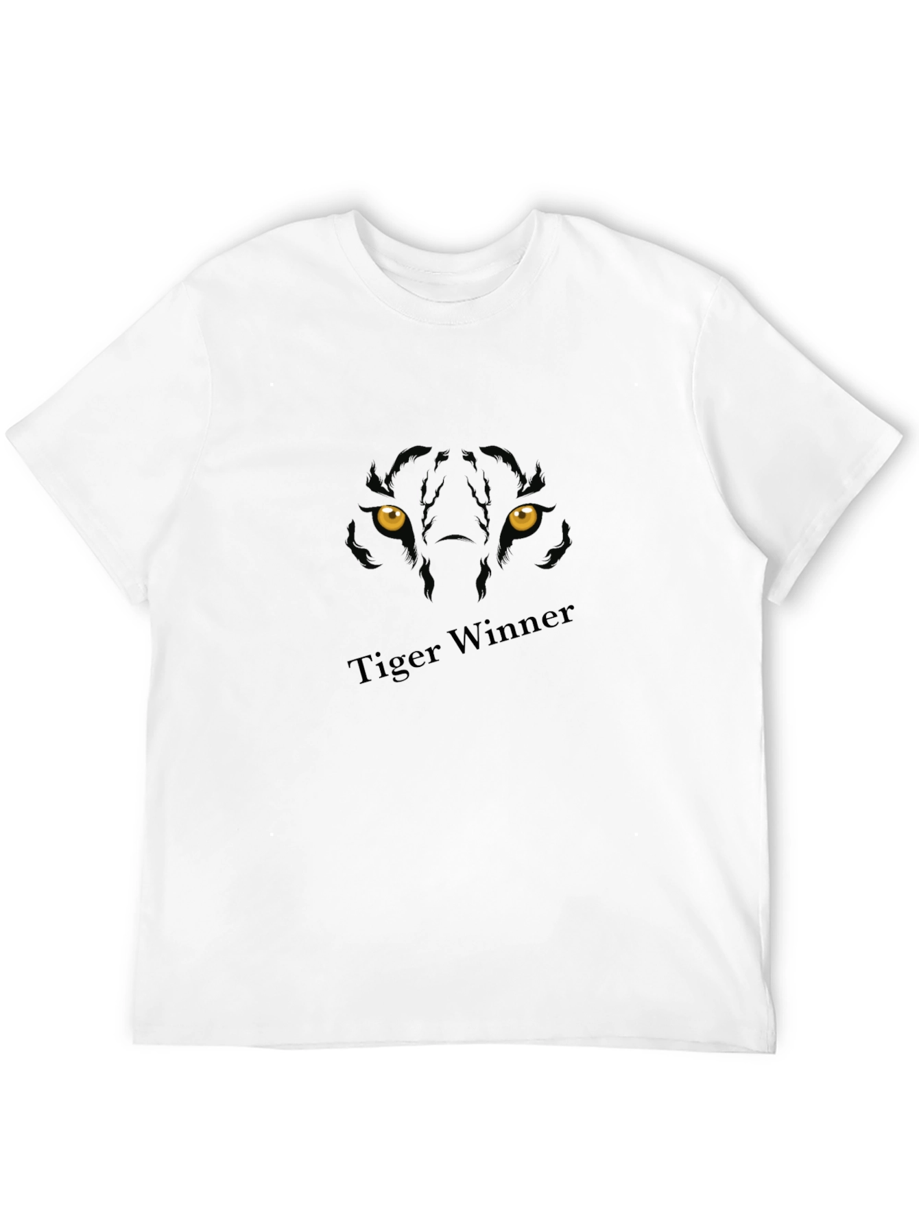 Tiger Winner Black T-Shirt