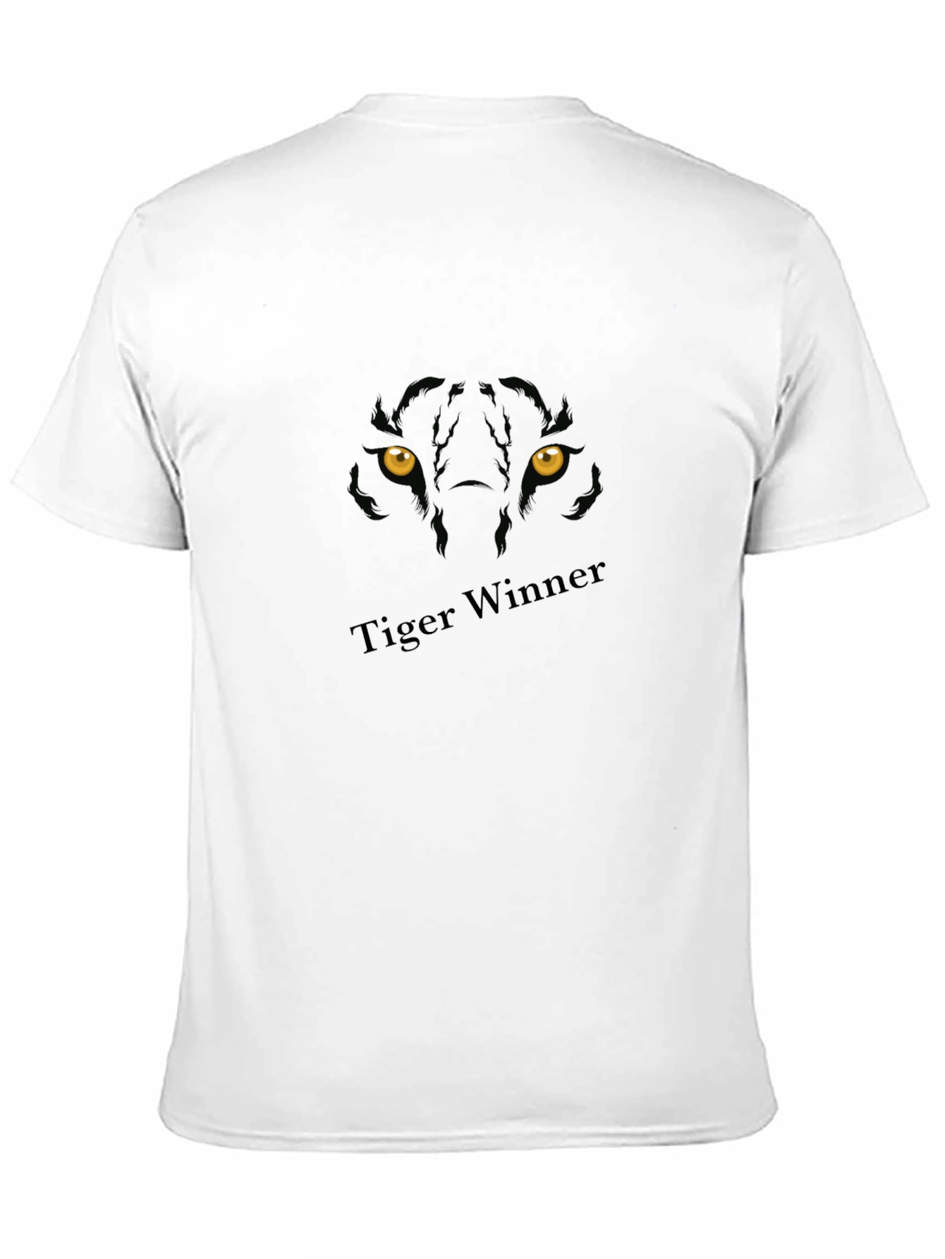 Tiger Winner Black T-Shirt