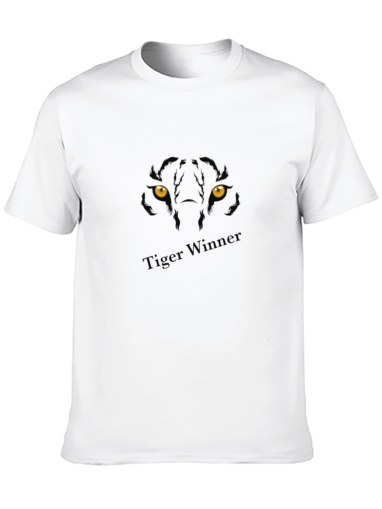 Tiger Winner Black T-Shirt